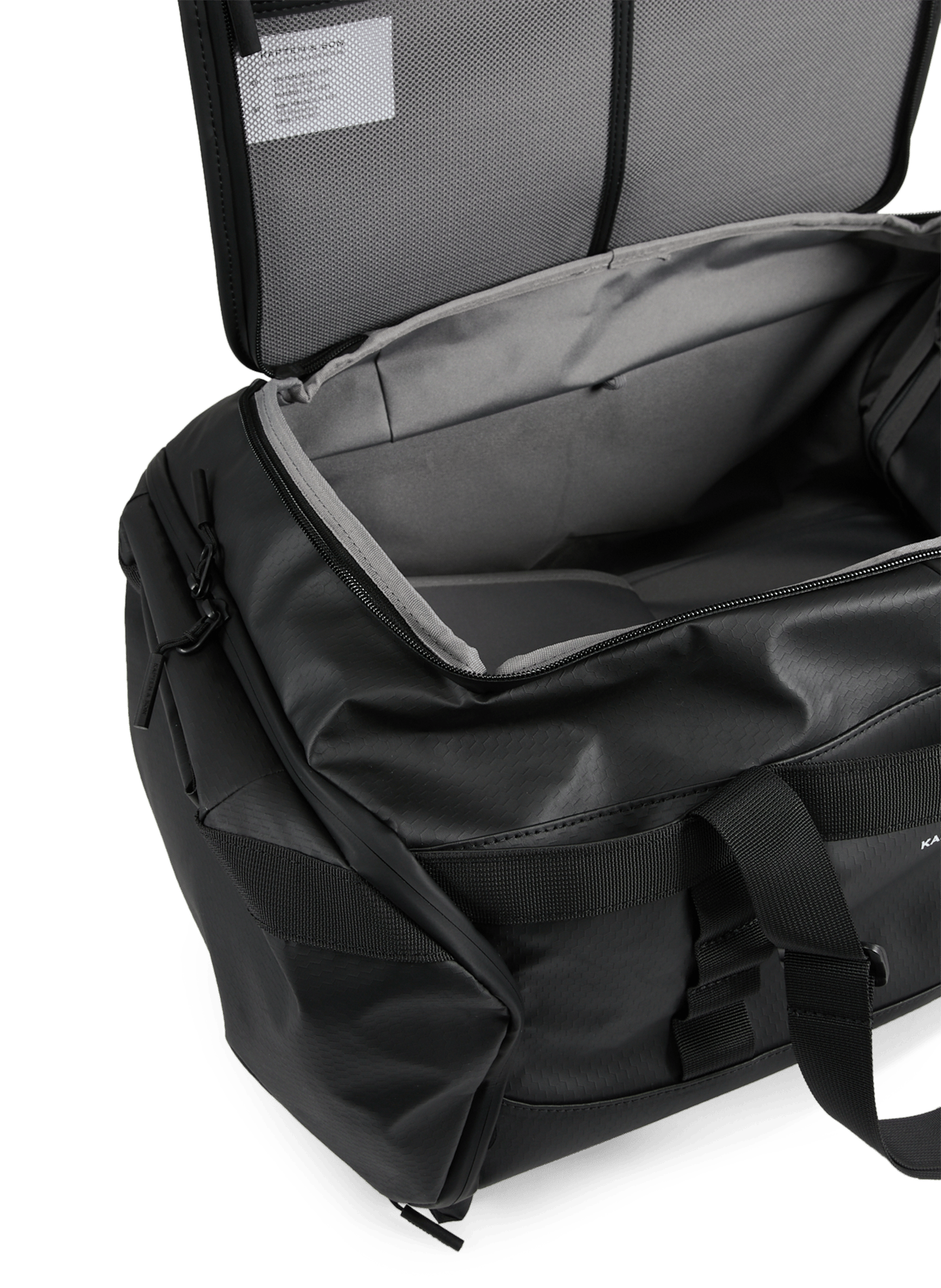 Wochenendtasche Lissabon Duffle KAPTEN & SON Schwarz