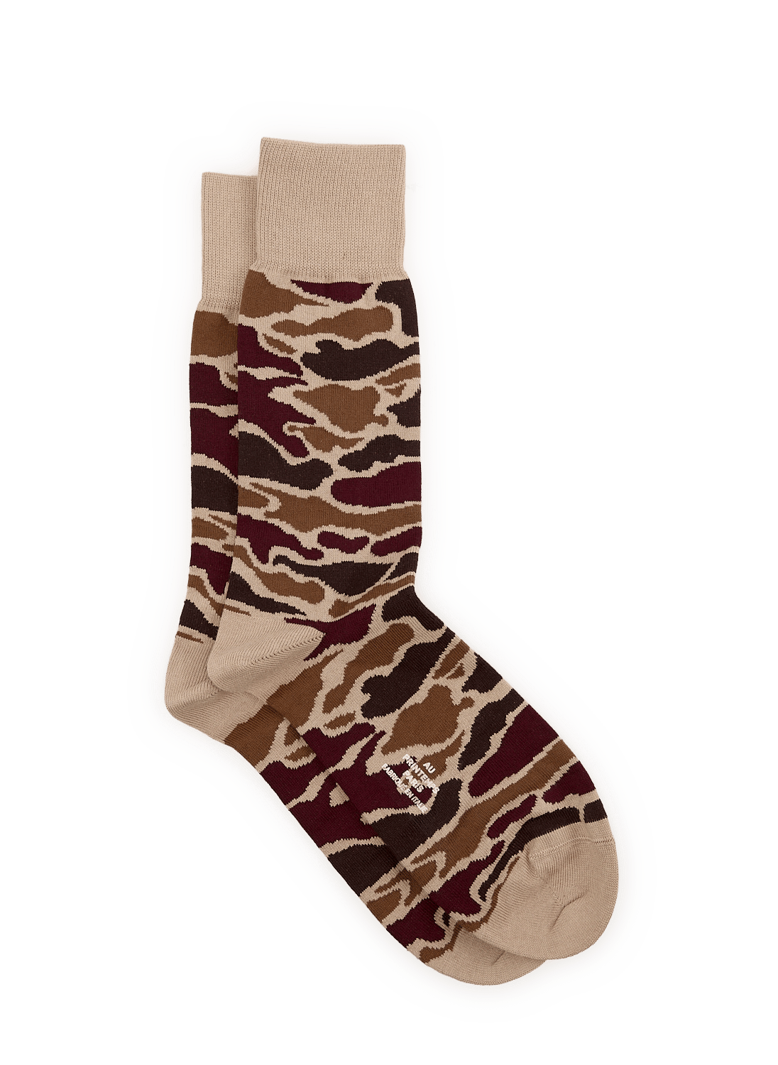 Halbhohe Socken aus Baumwollmischung AU PRINTEMPS PARIS Mehrfarbig