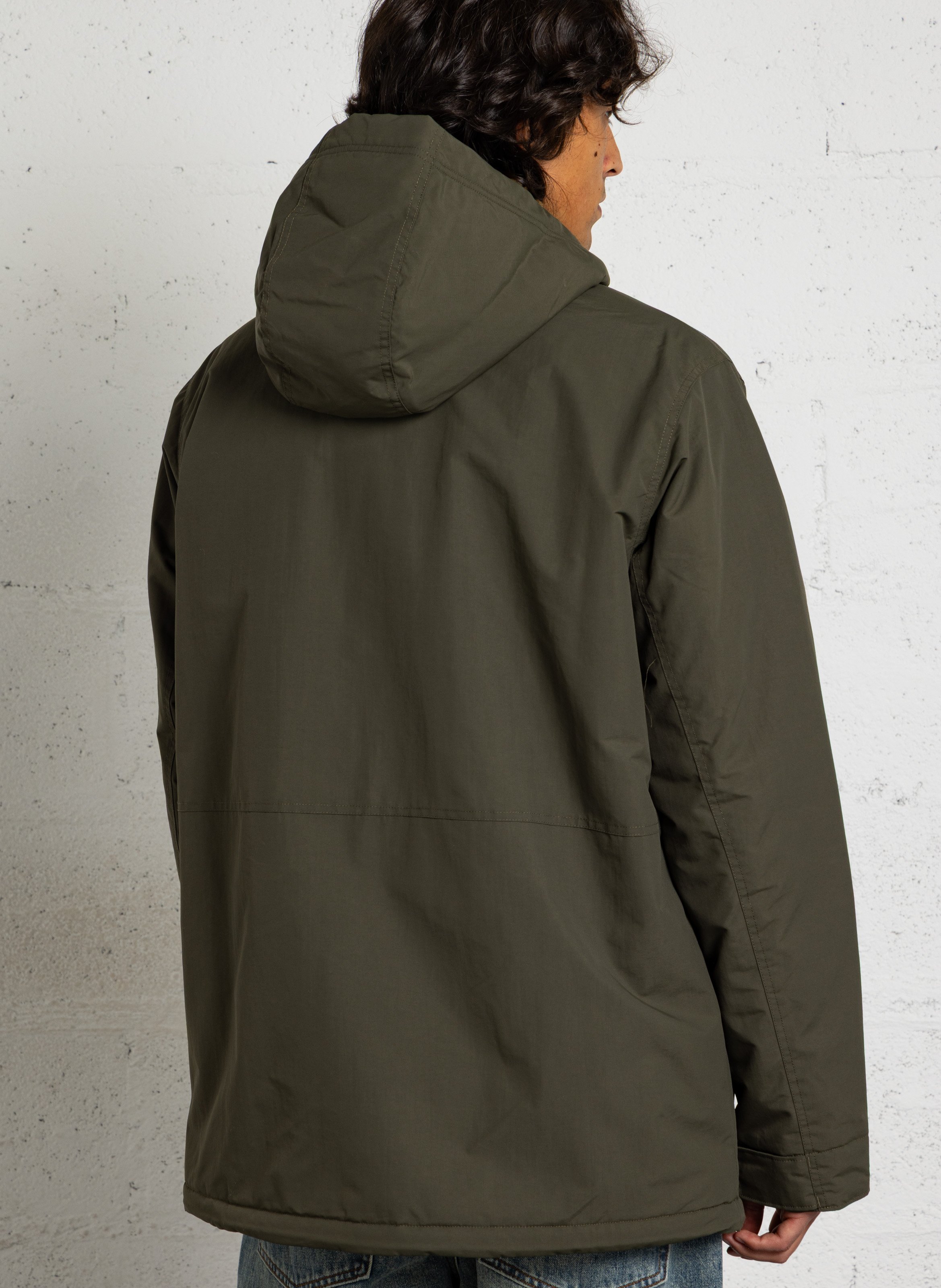 Manteau à capuche droit PATAGONIA Vert