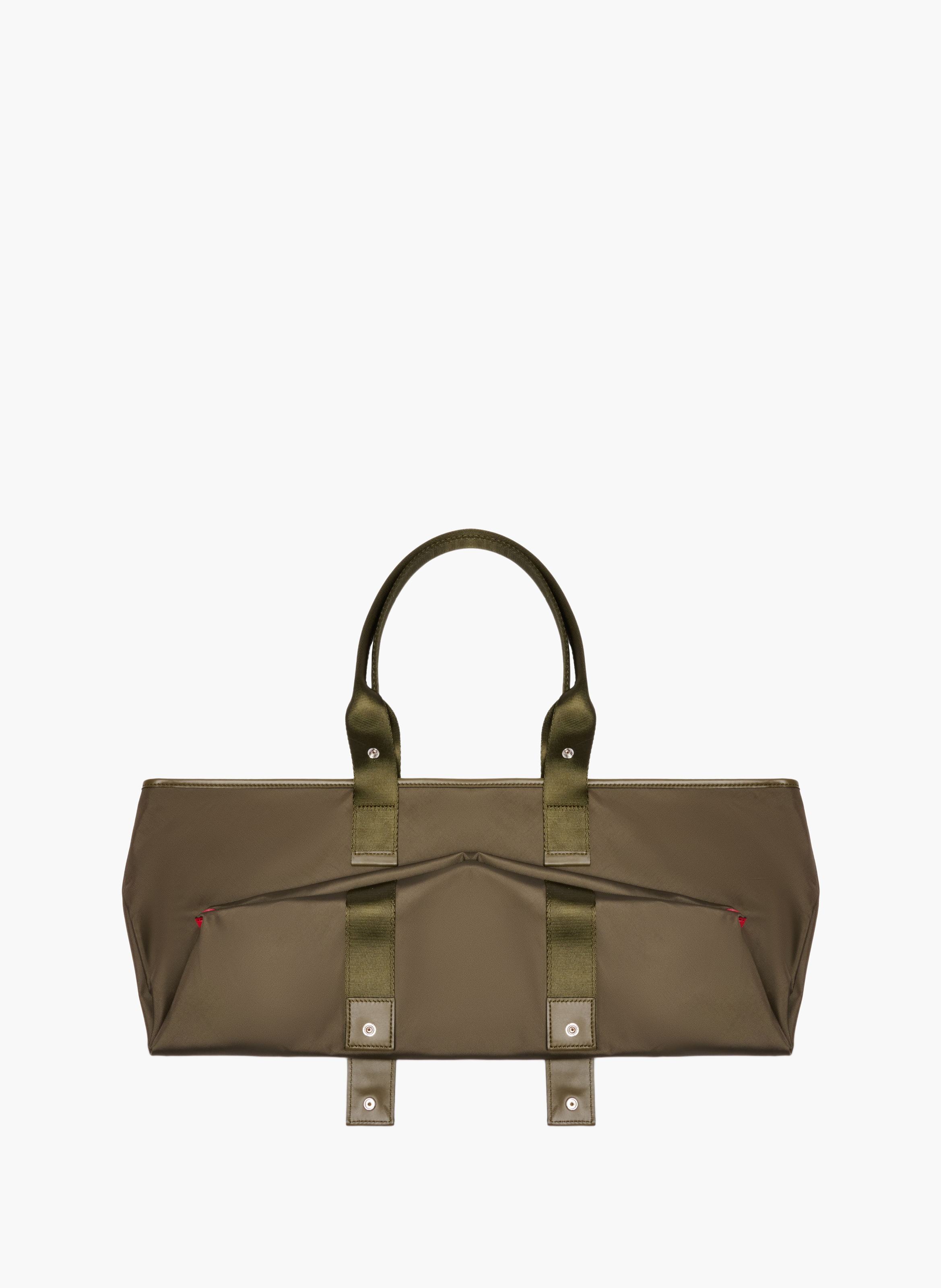 Sac cabas zippé l mistral rollable de lancel en nylon LANCEL Vert