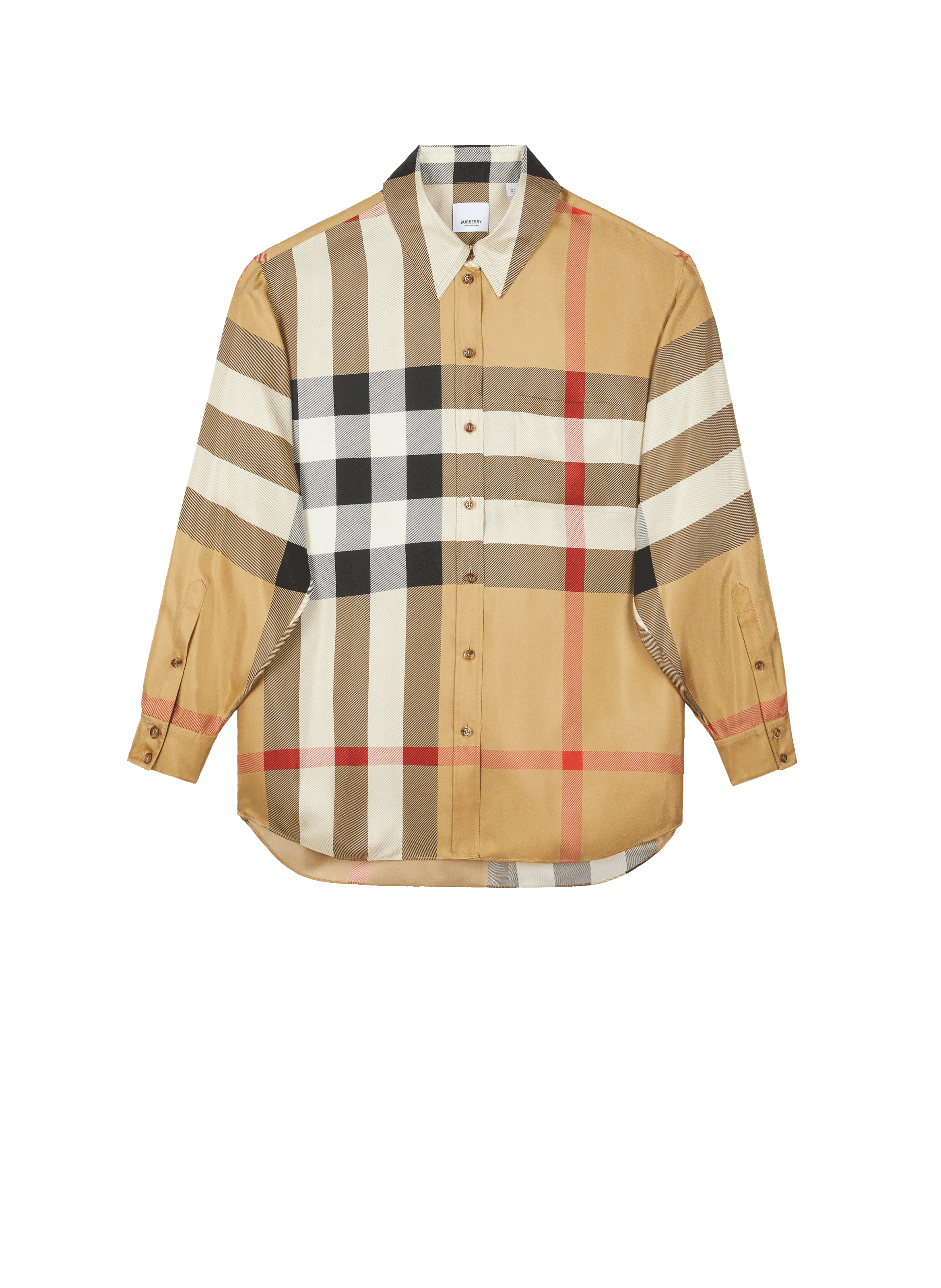 Chemise casual en soie