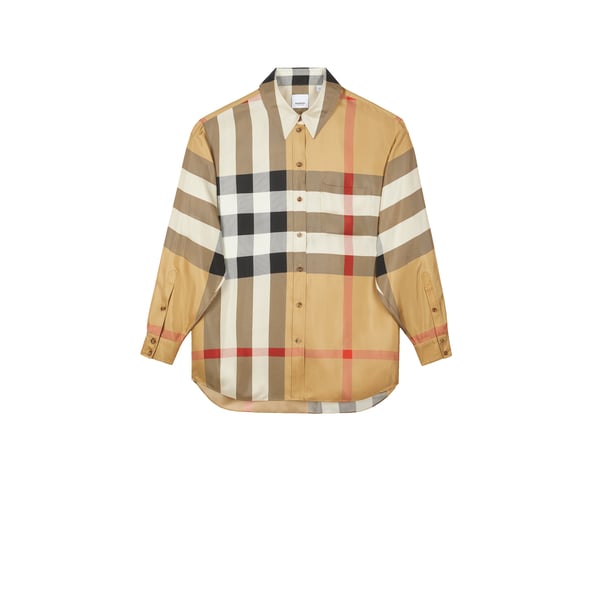 Chemise casual en soie