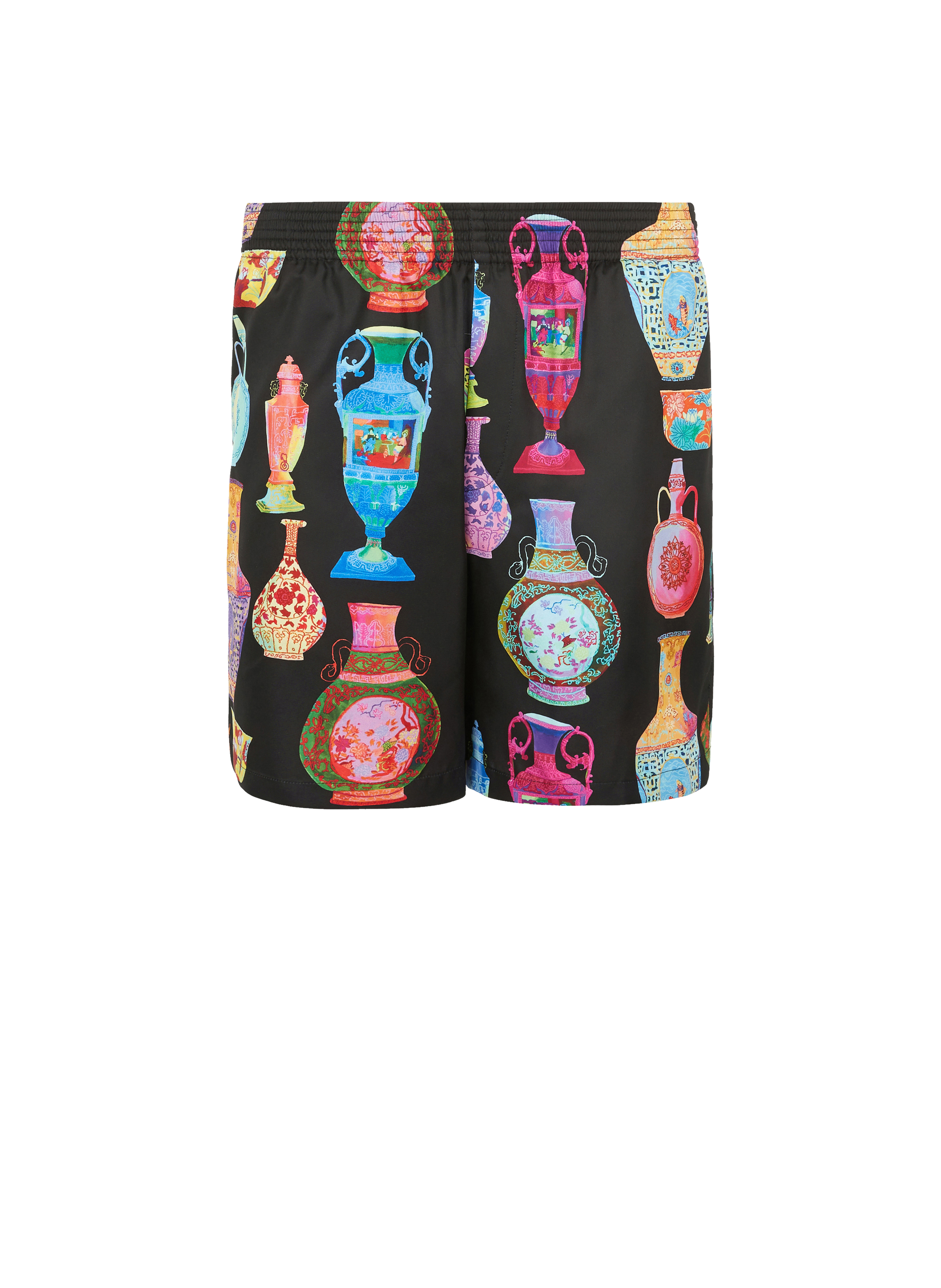 Short imprimé en coton