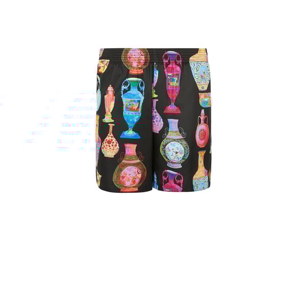 Short imprimé en coton