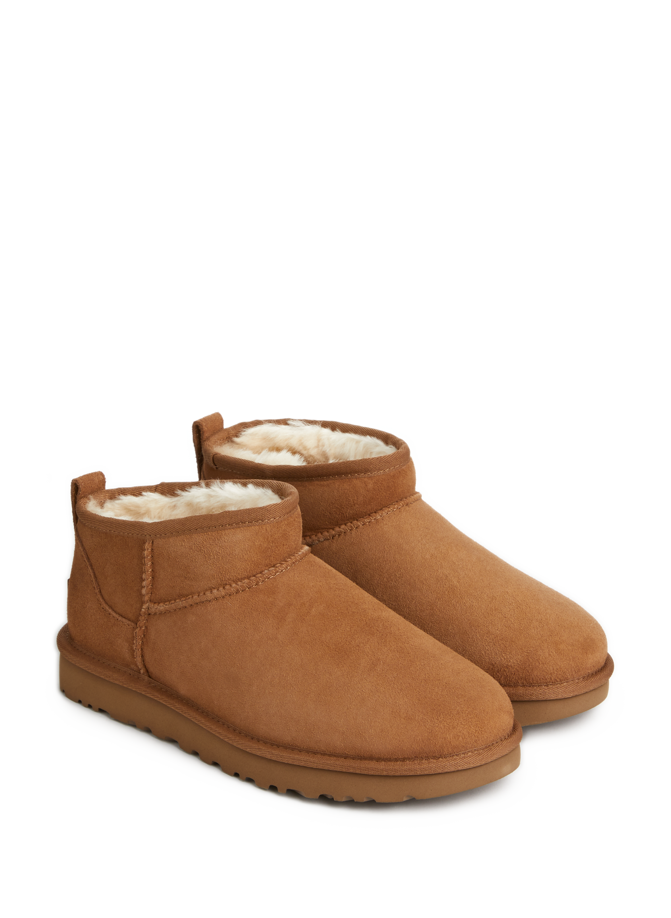 Mini Shine suede ankle boots UGG Brown