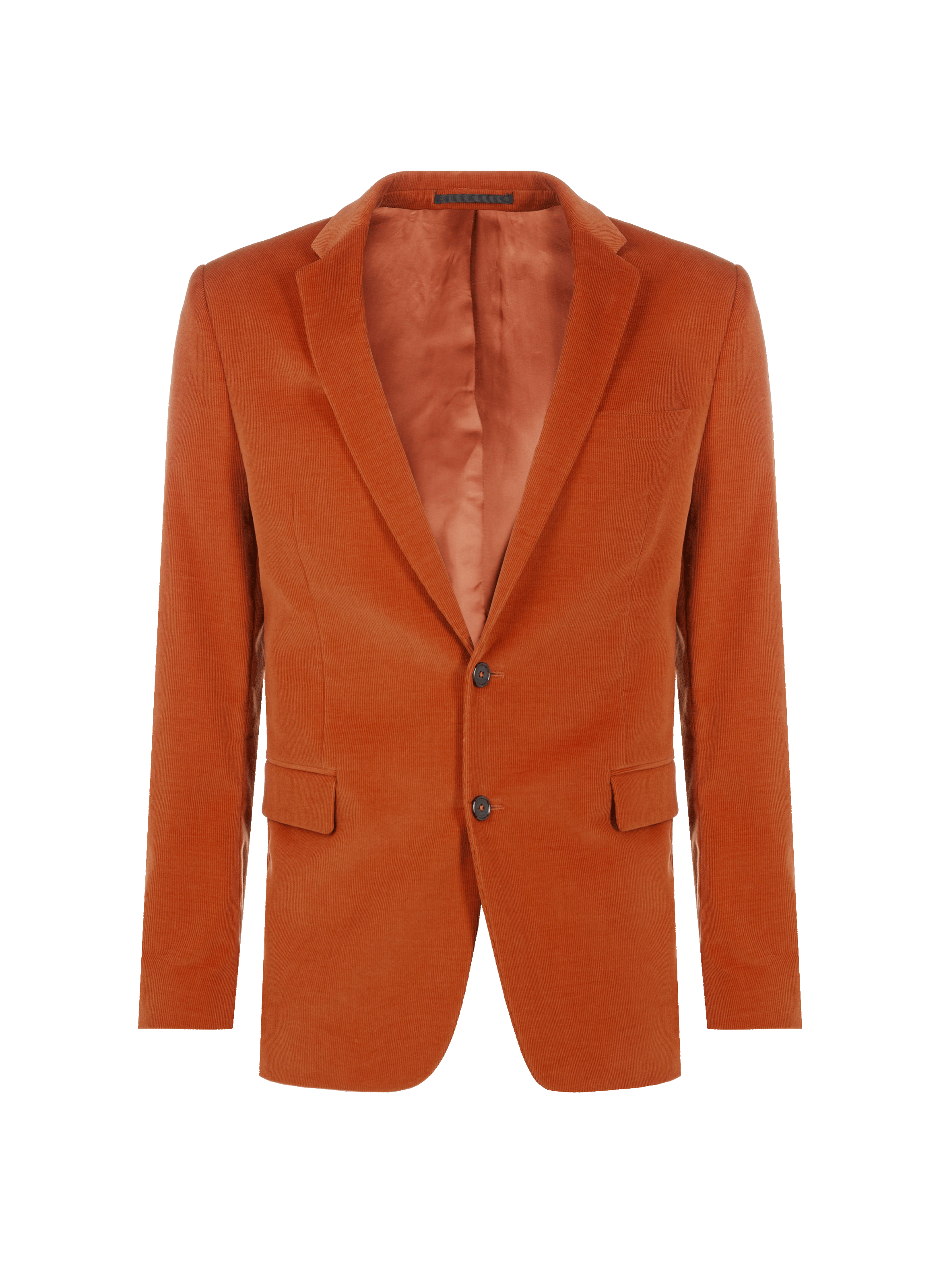 SAISON 1865 Corduroy blazer Orange