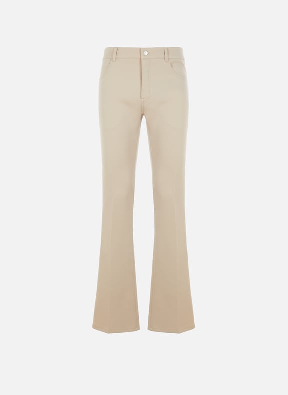 Pantalon boot-cut Signature 70's Beige by COURRÈGES COURRÈGES Pantalon boot-cut Signature 70's Beige