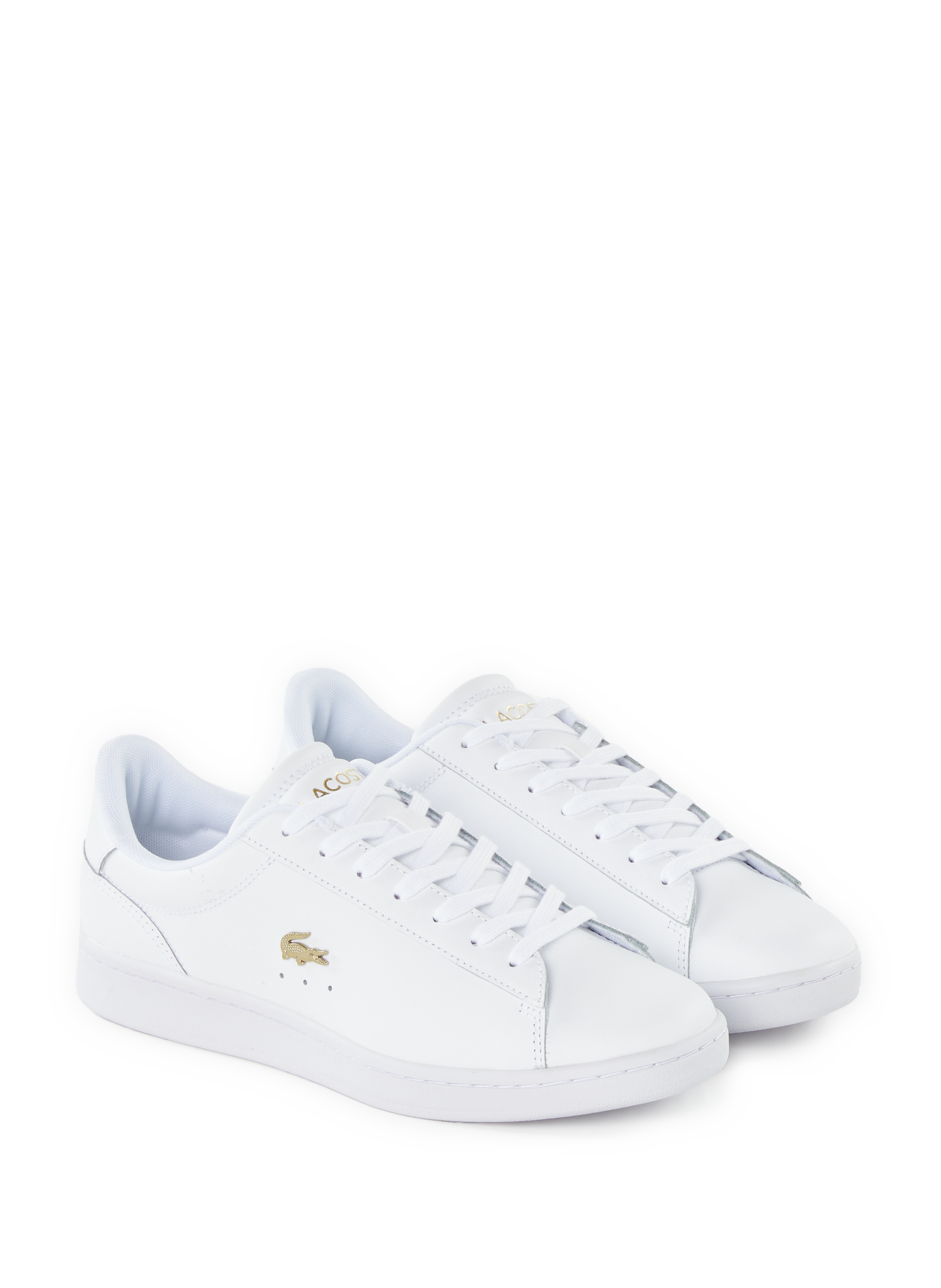 Carnaby leather sneakers LACOSTE White