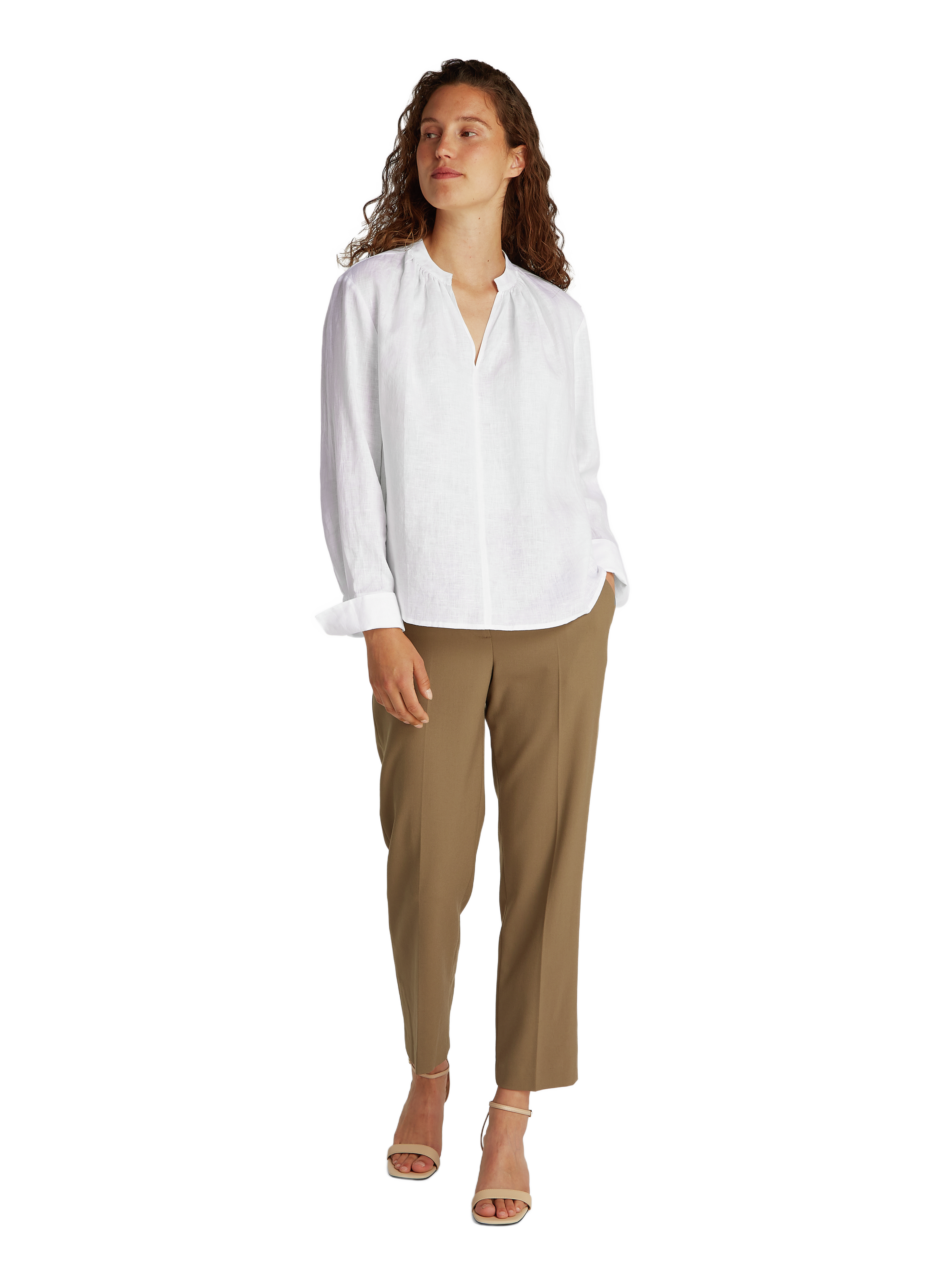 Blouse rayé ample TOMMY HILFIGER Blanc