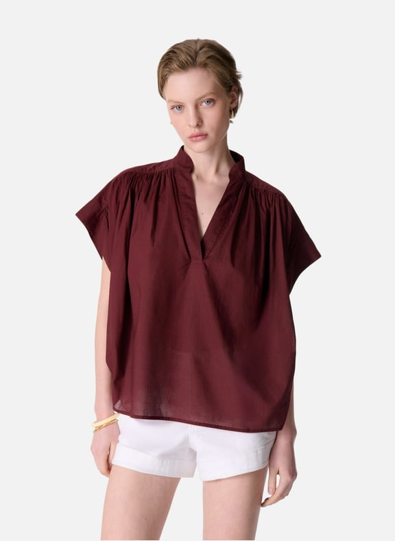 Blouse cory Rouge by VANESSA BRUNO VANESSA BRUNO Blouse cory Rouge