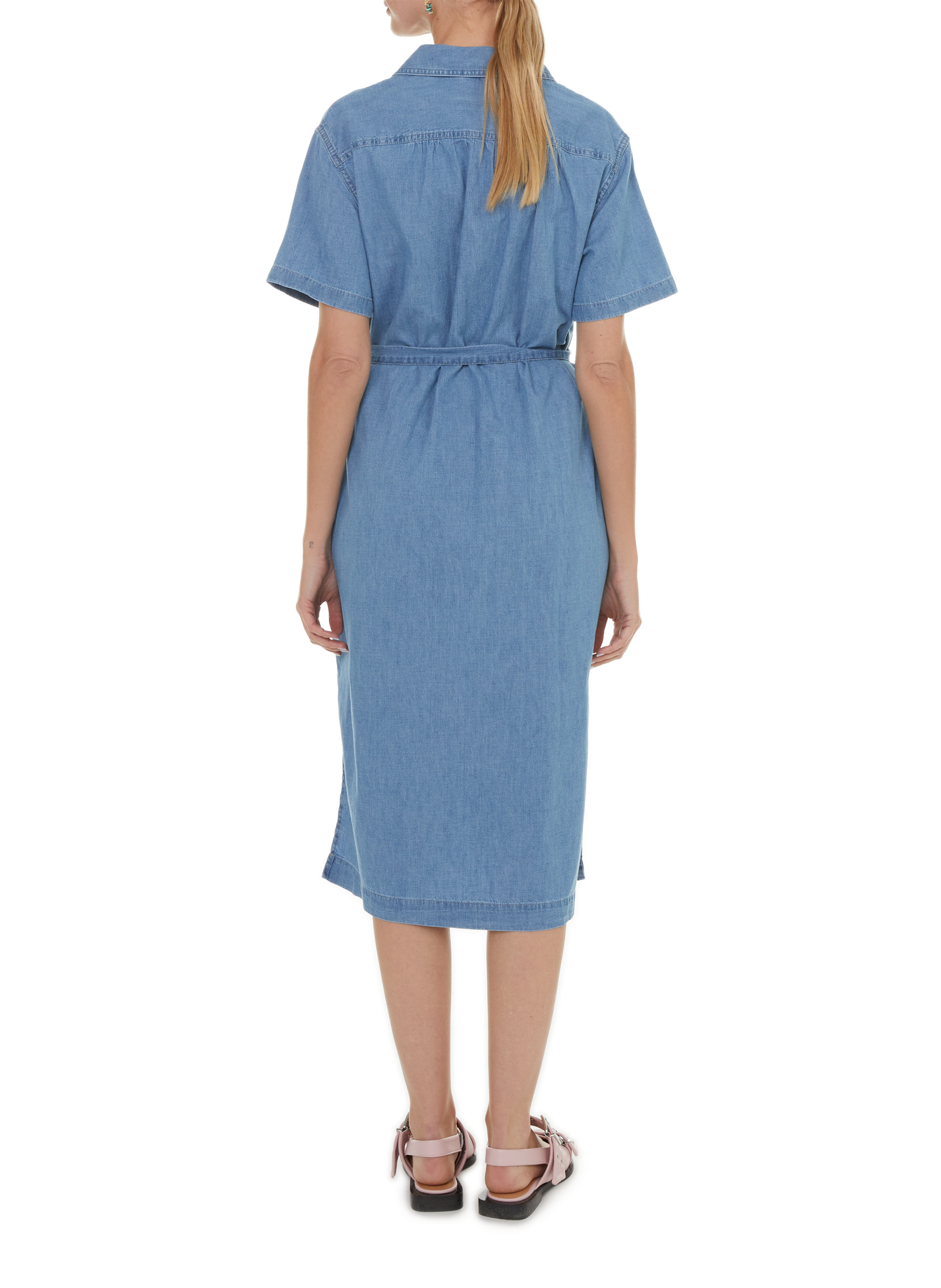 Ballerines en cuir GANNI Rose