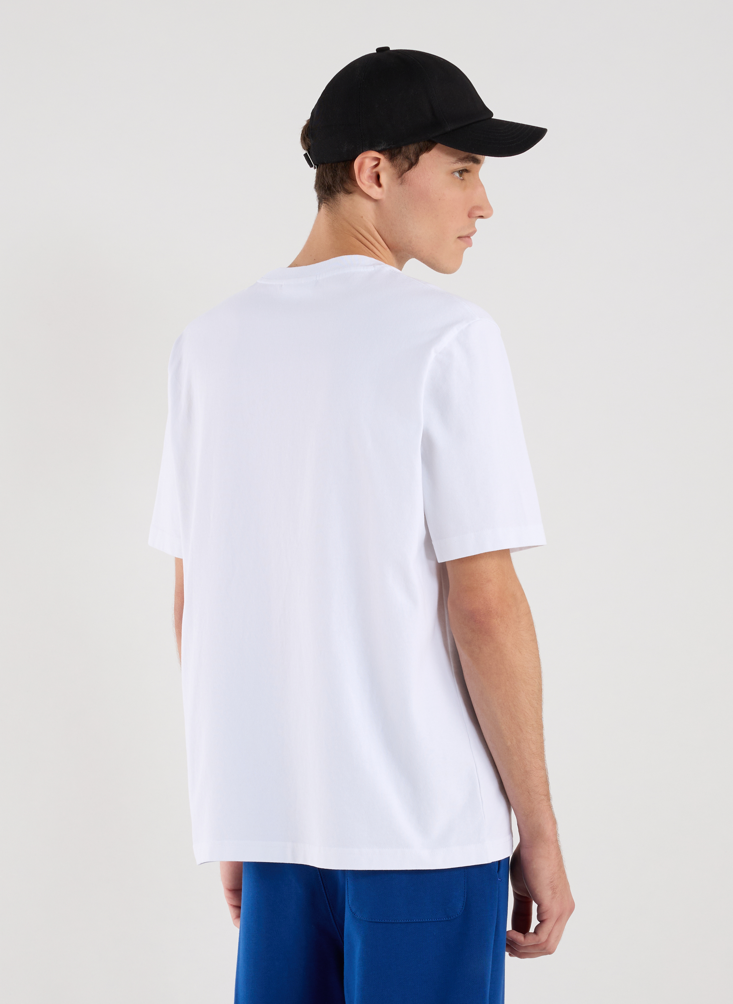 T-shirt en coton Fox Comfort MAISON KITSUNÉ Blanc