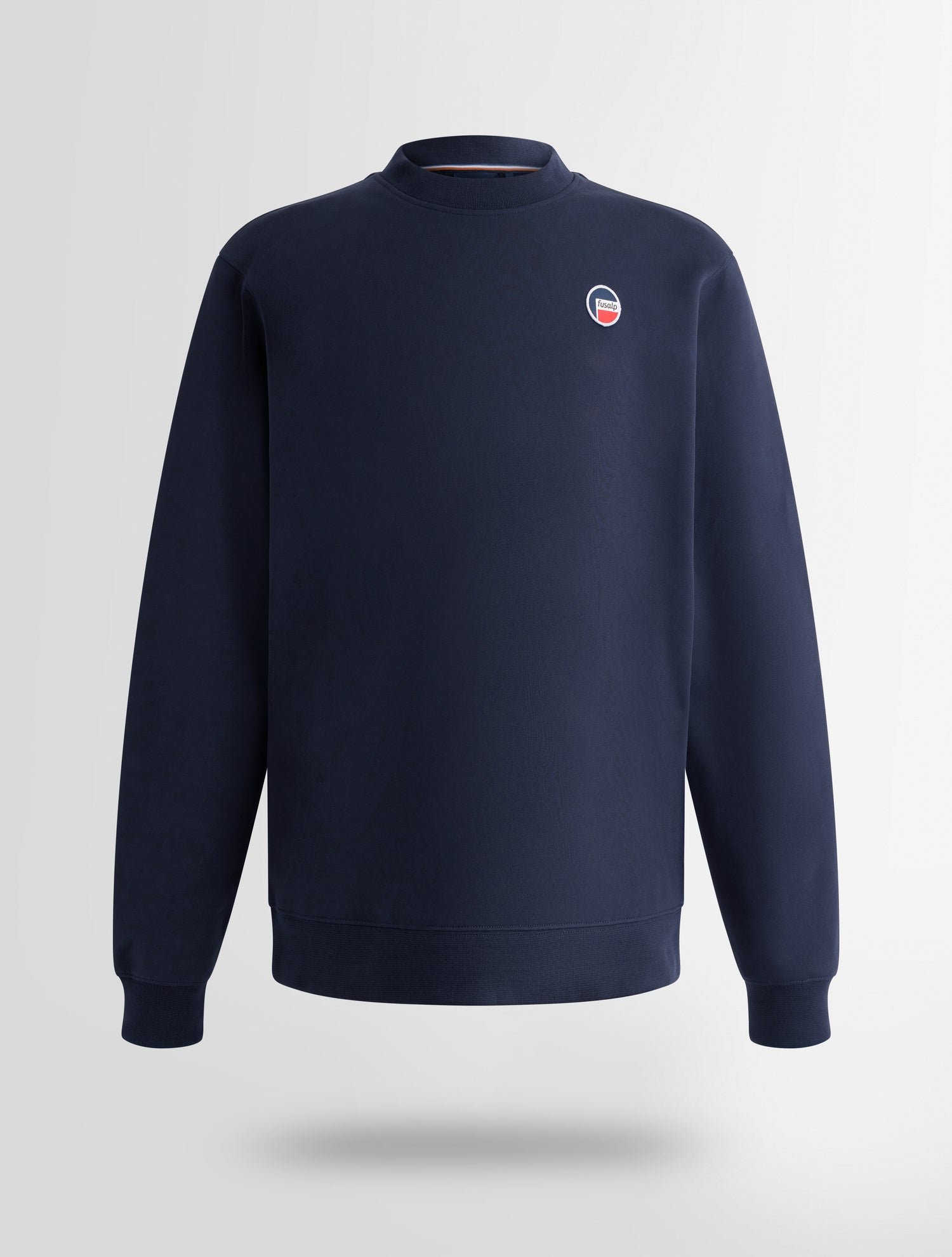 Sweatshirt paolico col rond coupe regular Bleu
