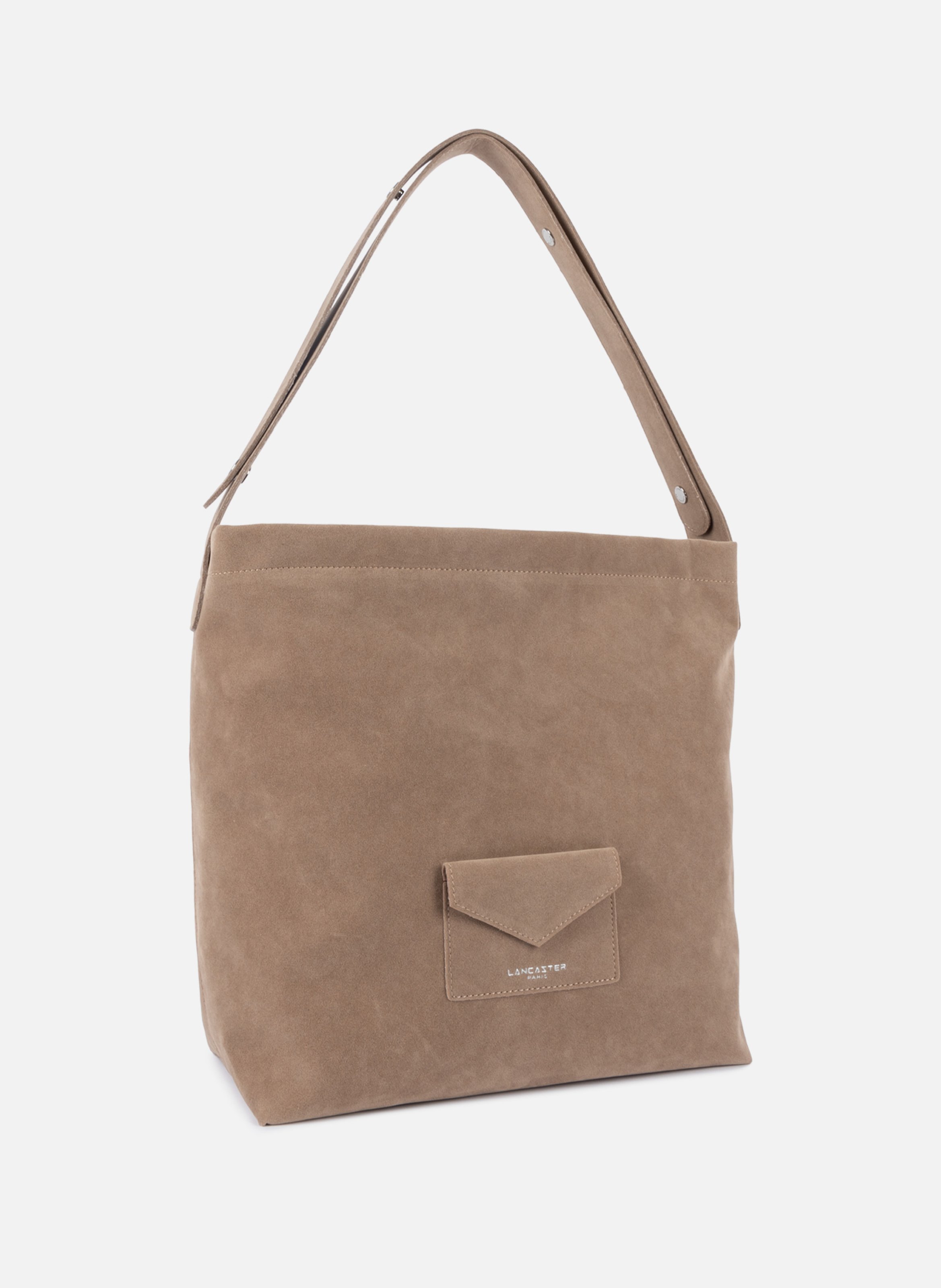 Bucket bag - Suédine KBA LANCASTER Beige