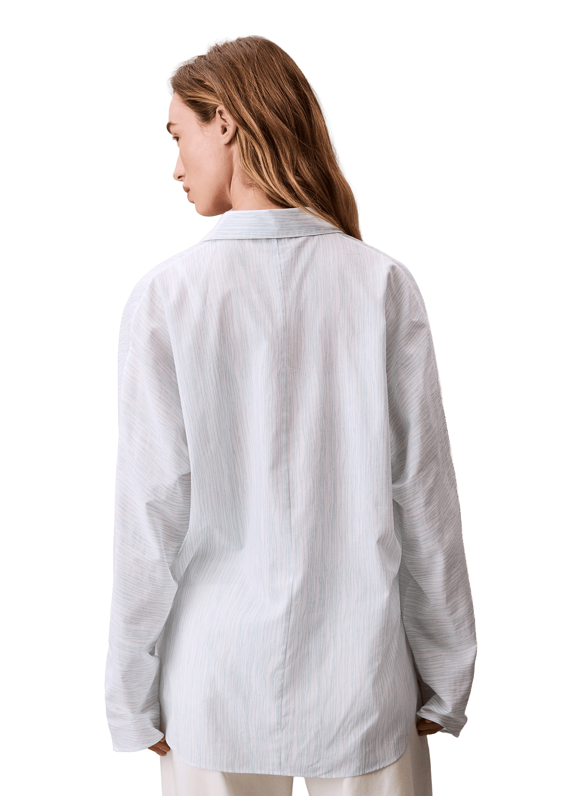 Classic Striped Shirt with Collar CALVIN KLEIN Multicolour