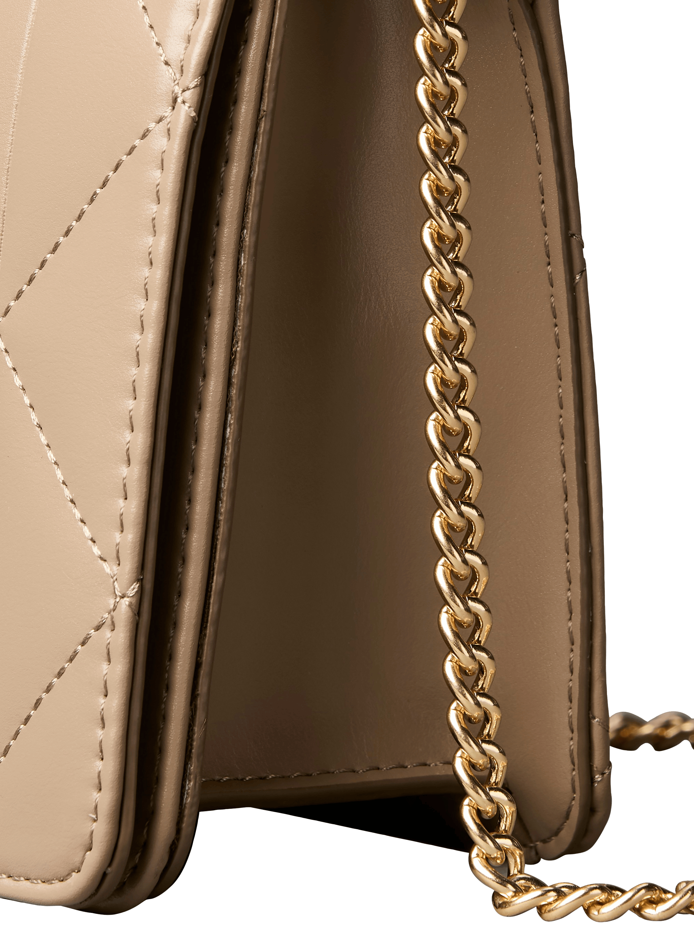 Quilted chain bag CALVIN KLEIN Beige