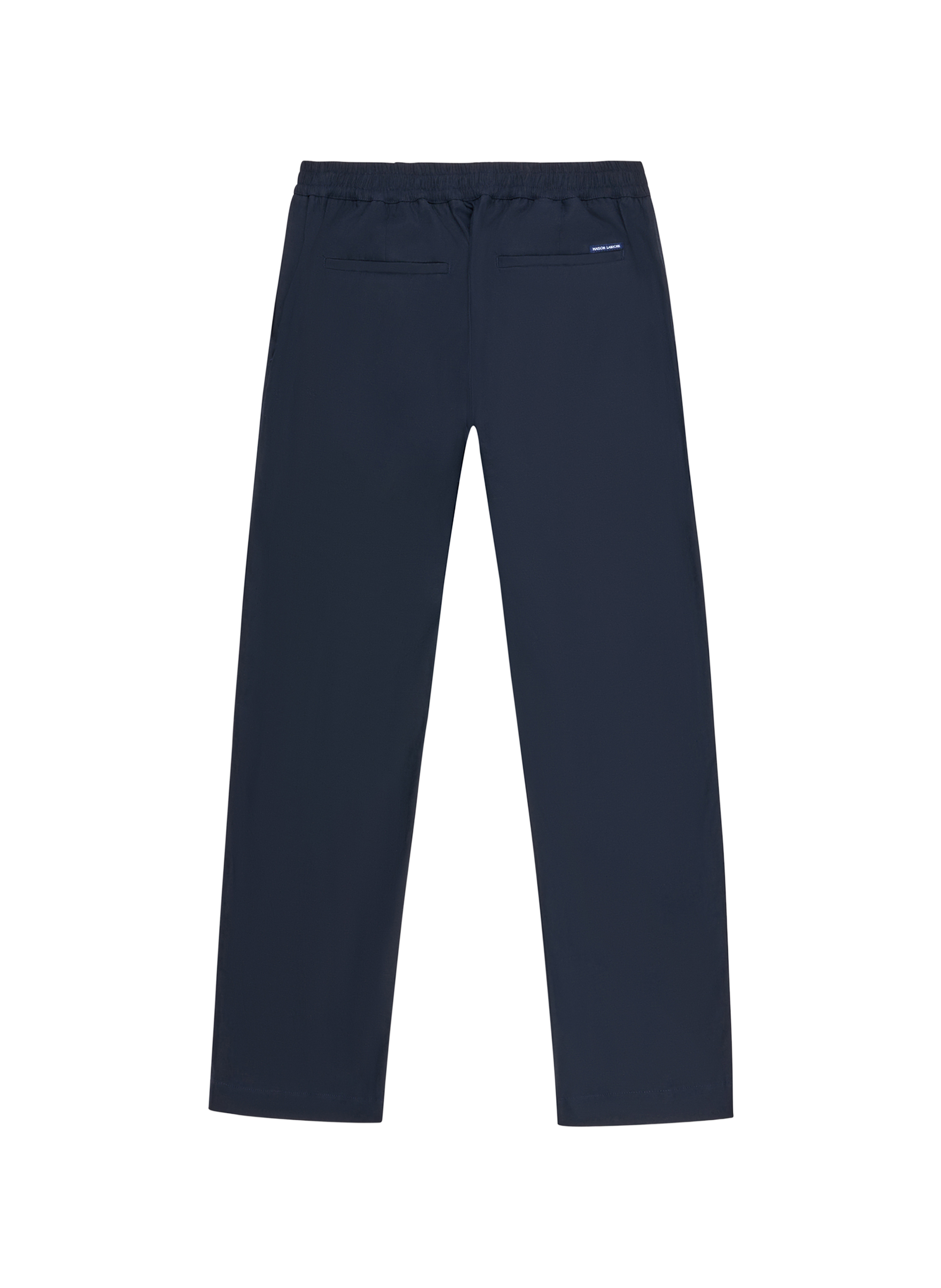 Pantalon Lebouis en coton et lin mélangé MAISON LABICHE Bleu
