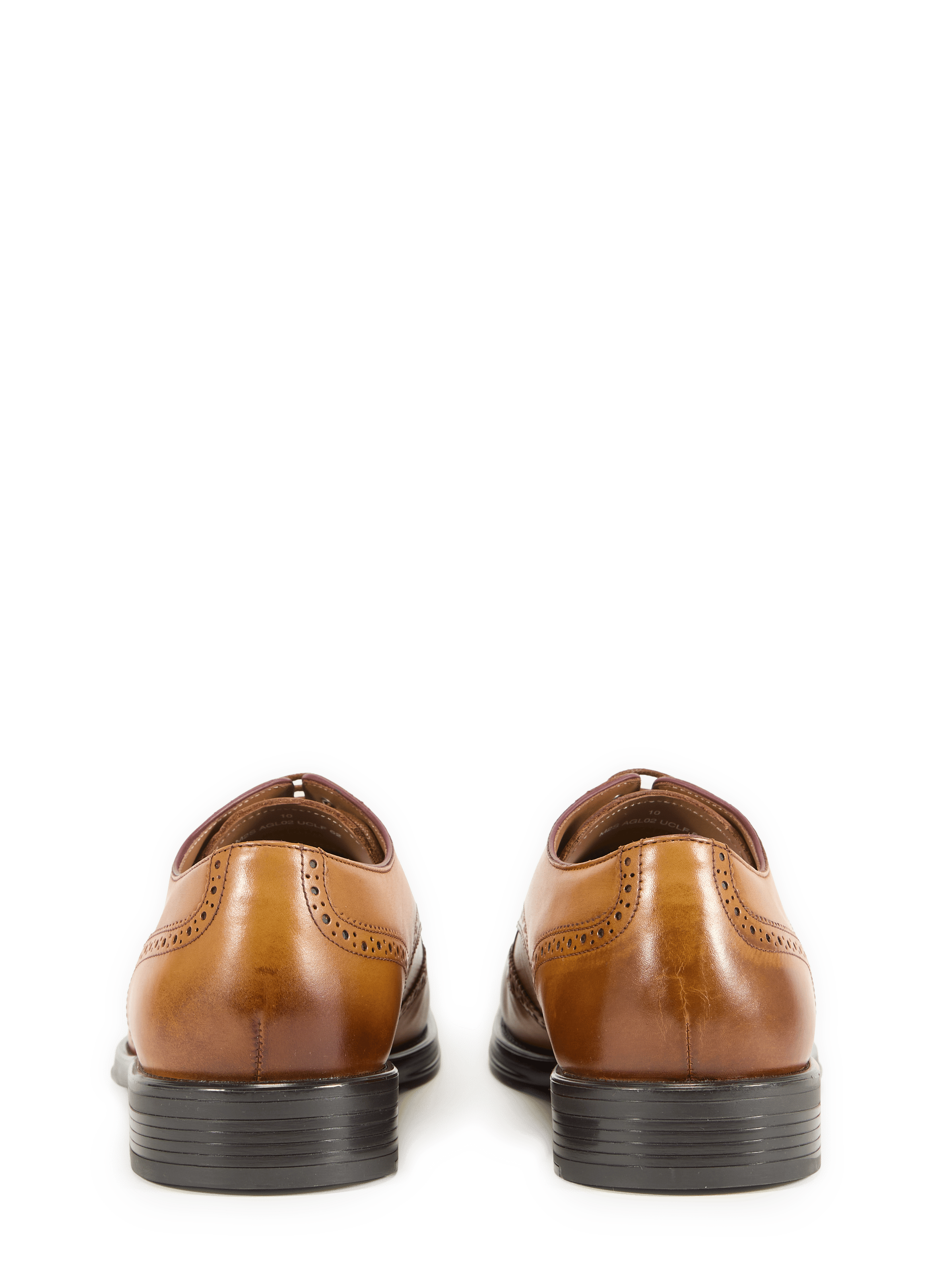 Cut-out cow leather derbies PAUL SMITH Brown