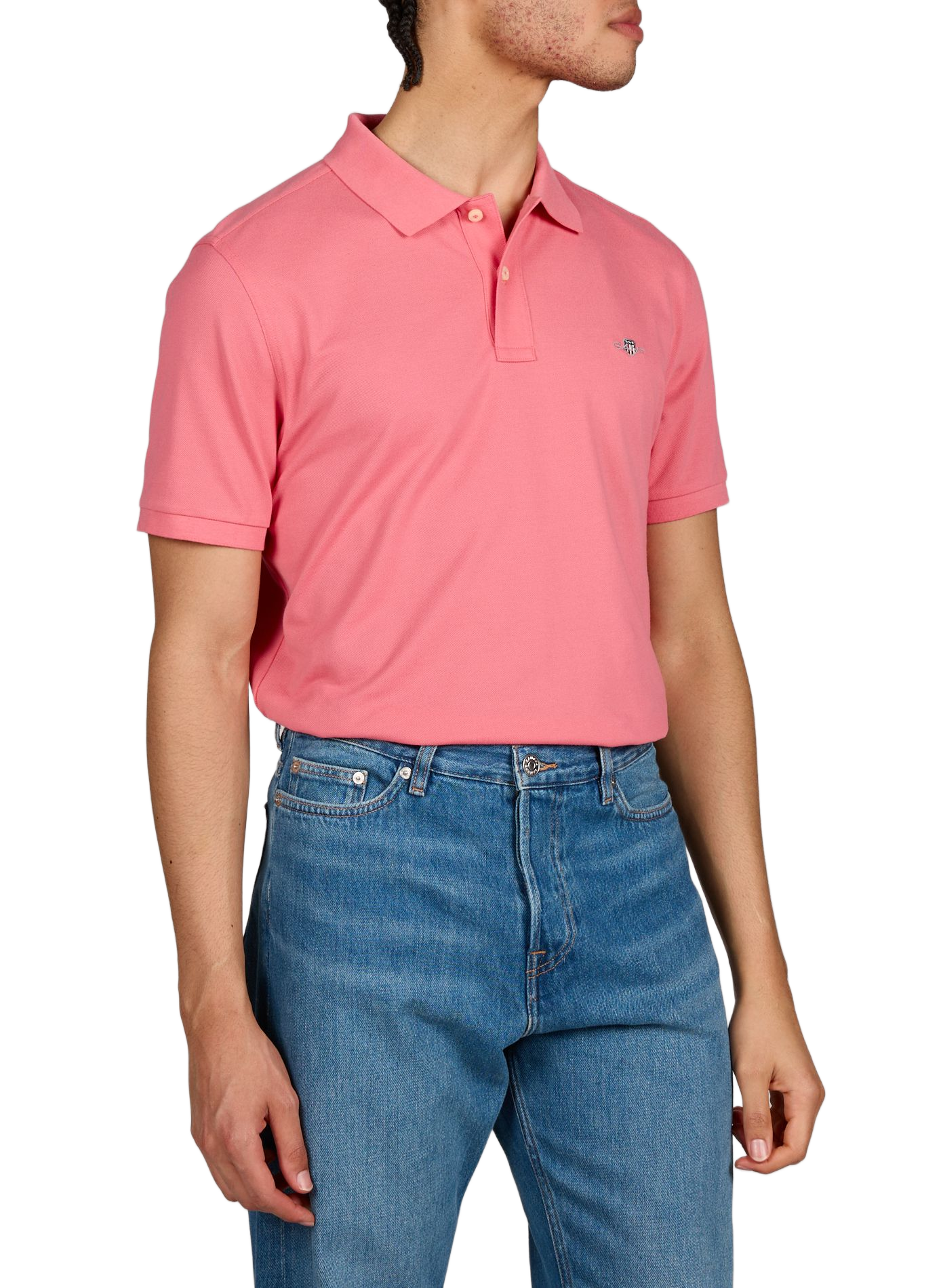  Cotton polo shirt  GANT Pink