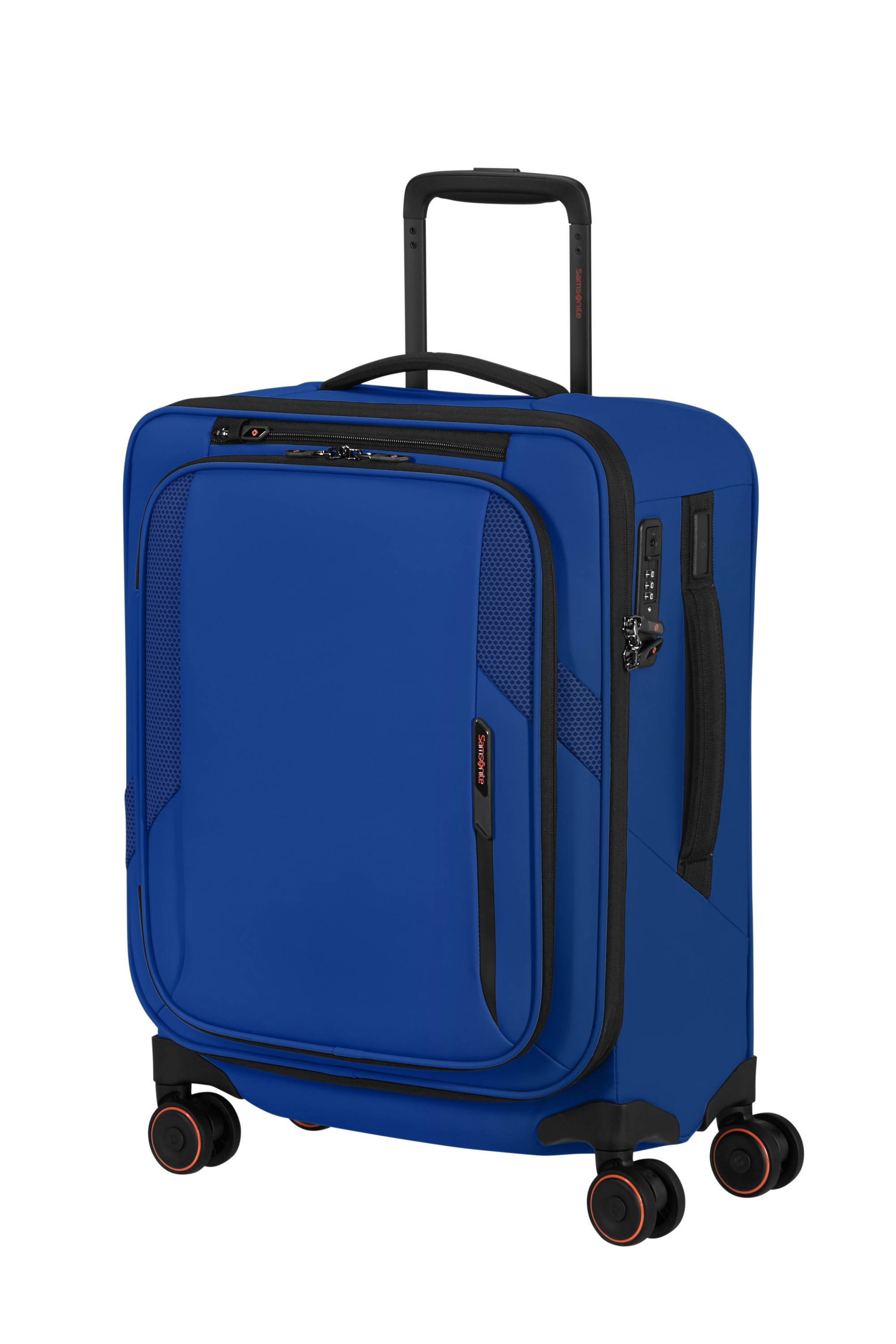 Glazed valise 4 roues taille s SAMSONITE Bleu