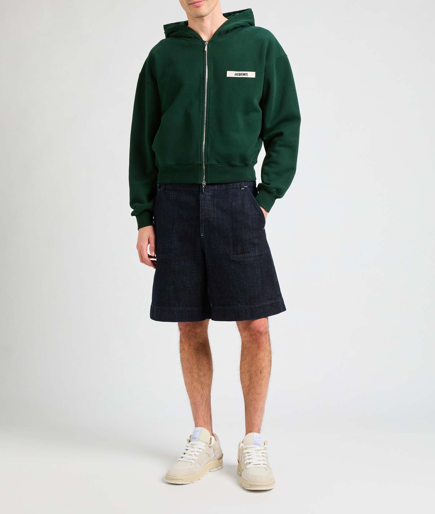 Cotton sweatshirt JACQUEMUS Green