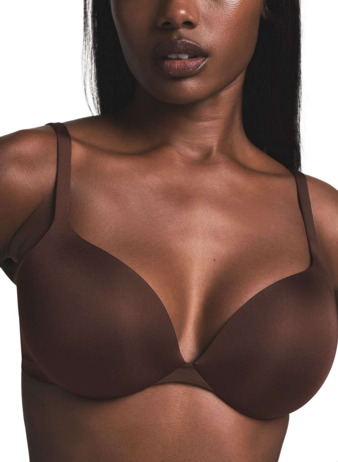 Solid push-up bra SKIMS Brown