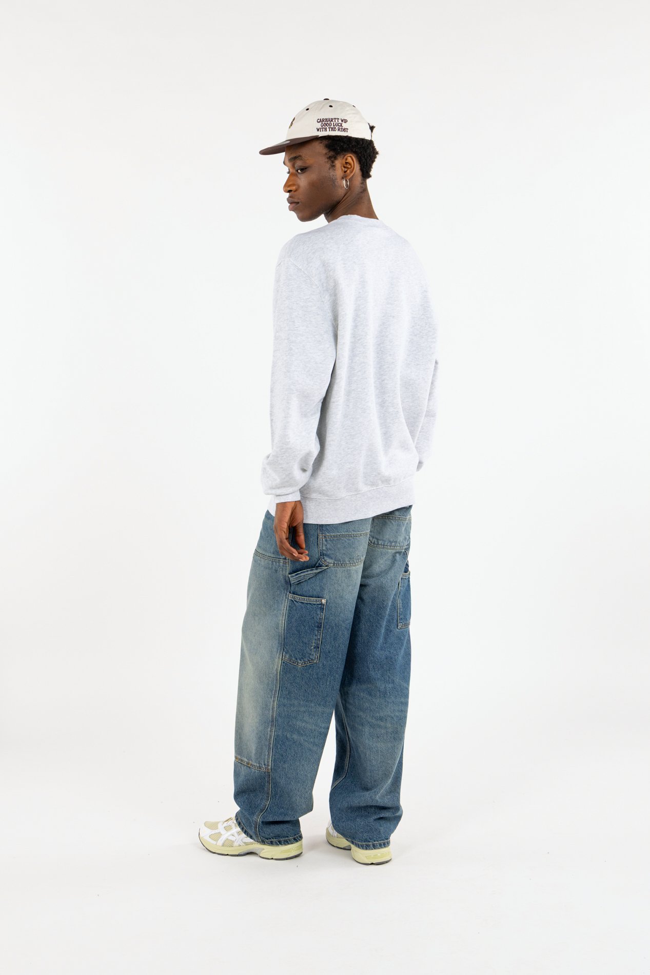 Sweatshirt clover sweat CARHARTT WIP Gris