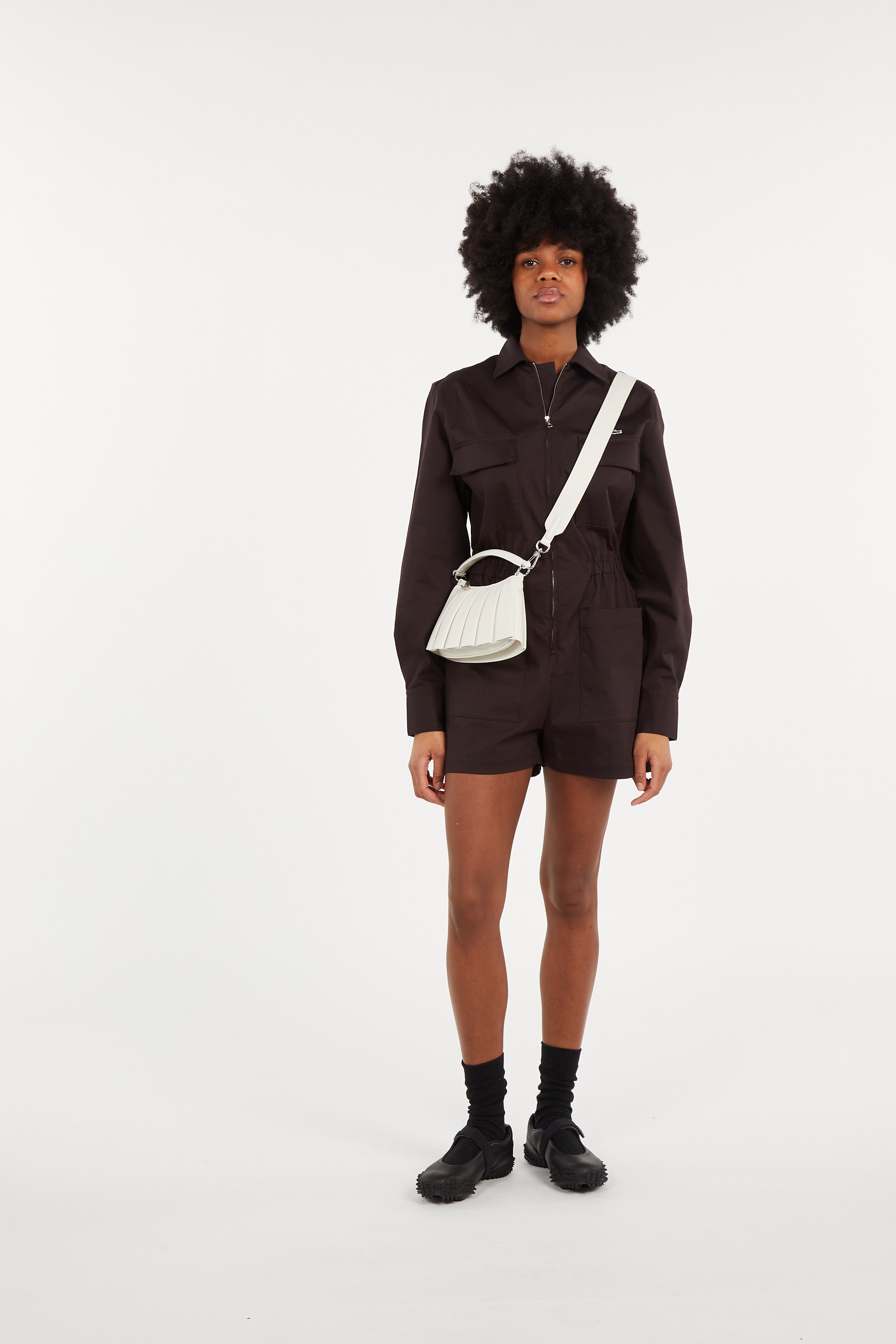 Sac porté épaule xs lenglen LACOSTE Blanc