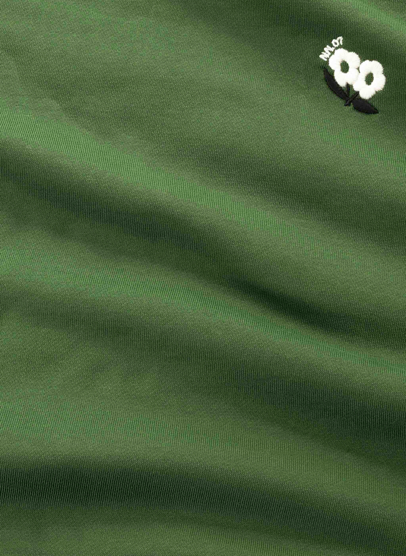 Round-neck cotton jumper NN.07 Green