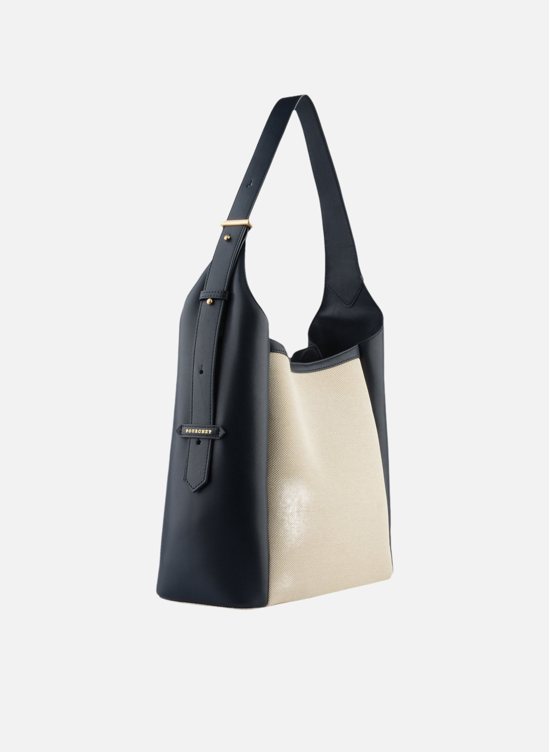 Sévigné coton | sac porté épaule POURCHET Bleu
