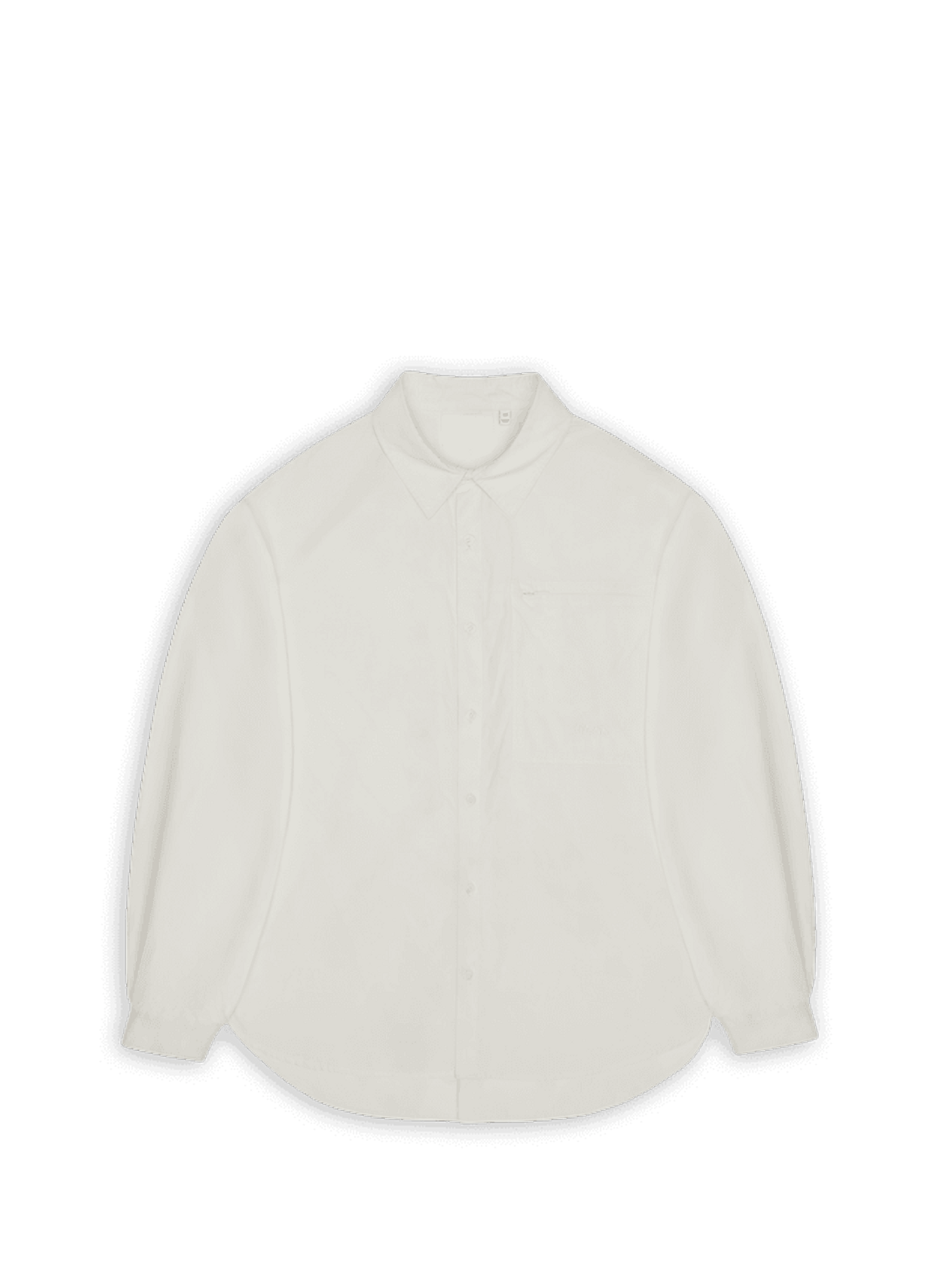 Chemise en coton mélangé RAINS Blanc
