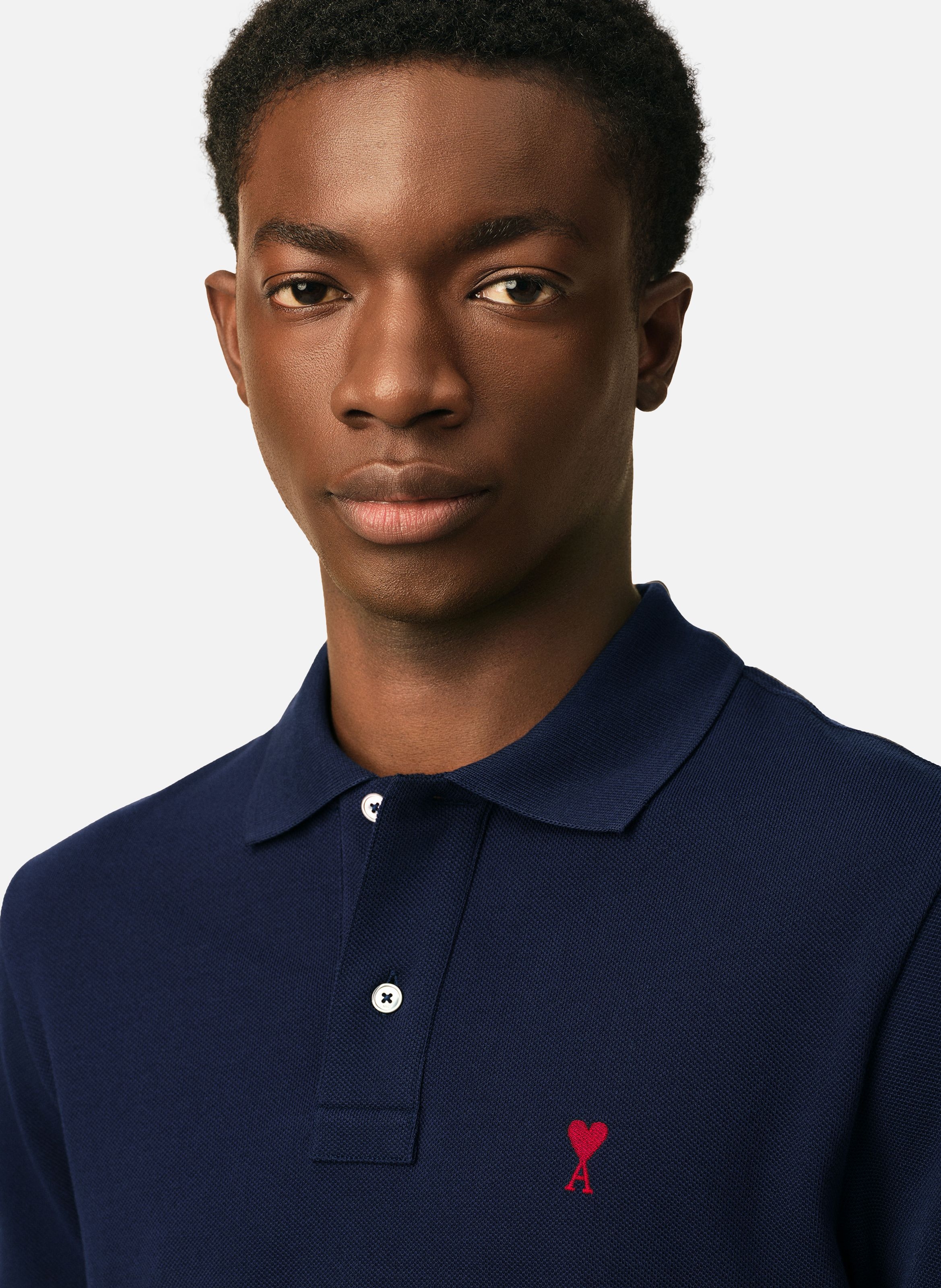 Polo ami de coeur unisexe | Bleu AMI PARIS Homme