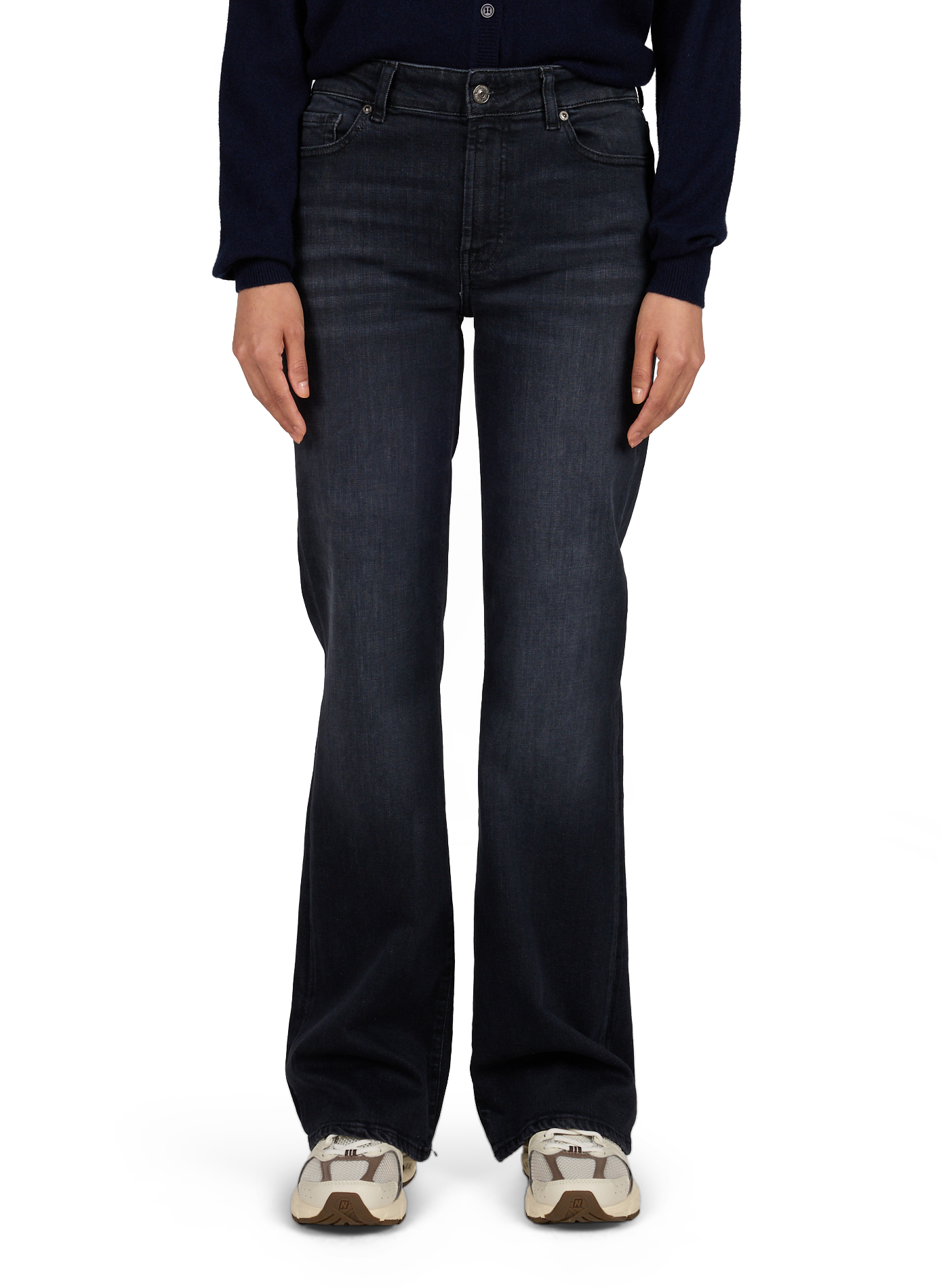 Faded flared jeans | Black 7 FOR ALL MANKIND Women