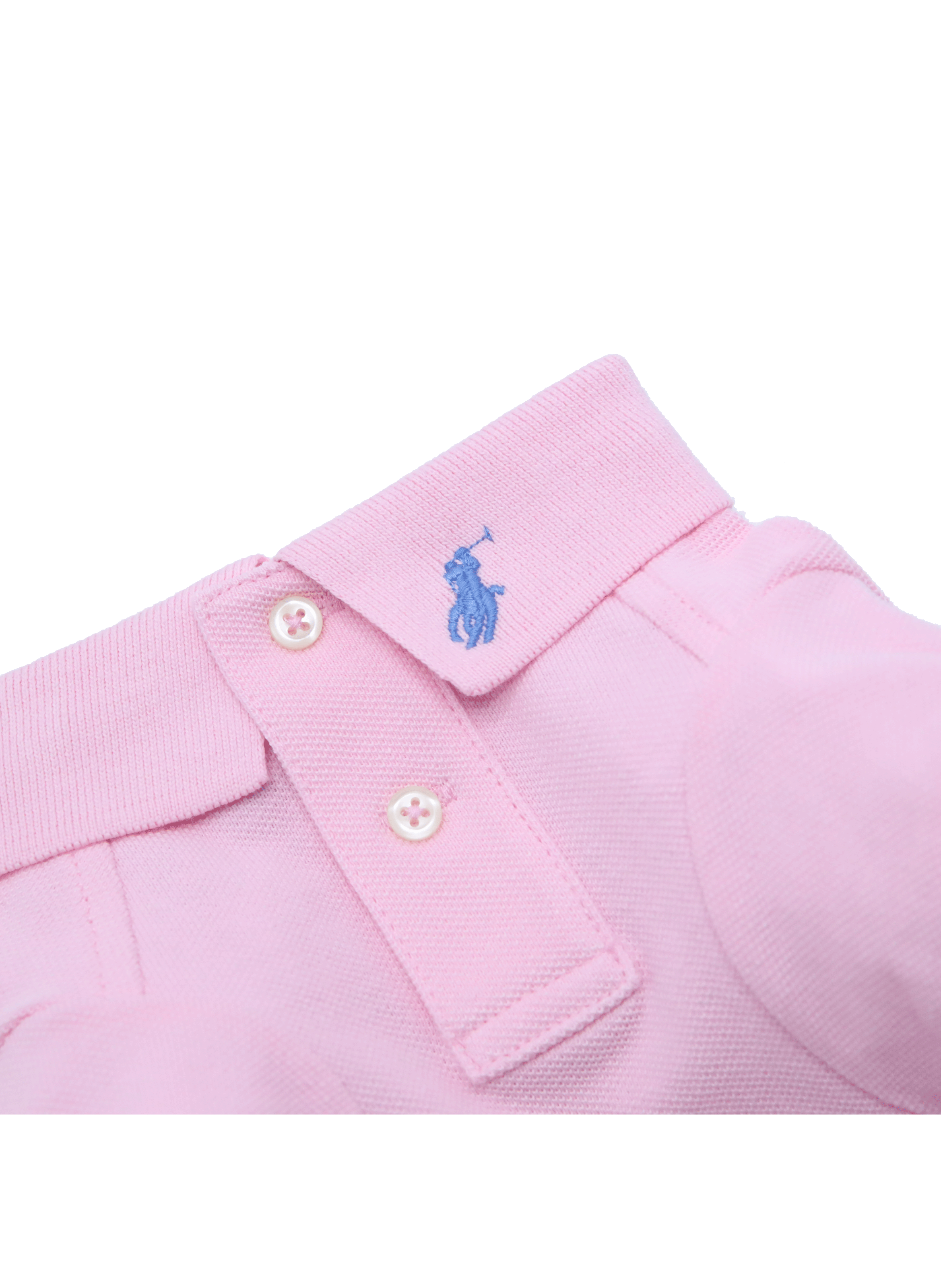 Polo pour chien en coton Rose