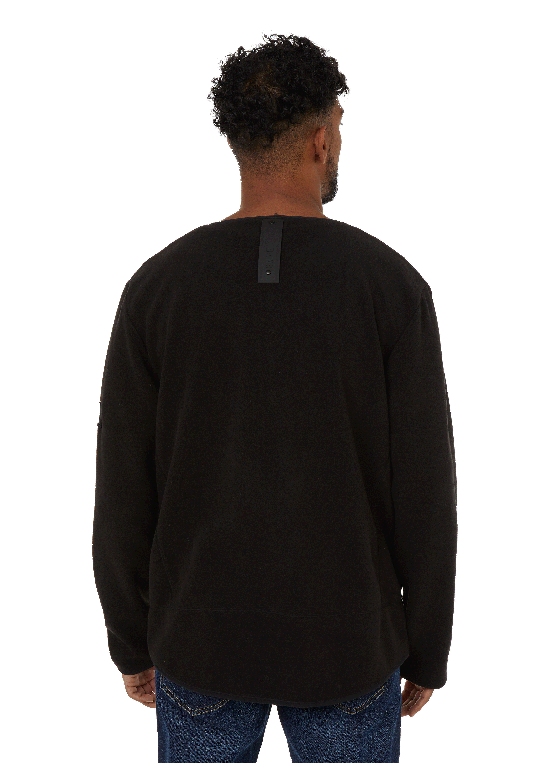 Fleece jacket RAINS Black
