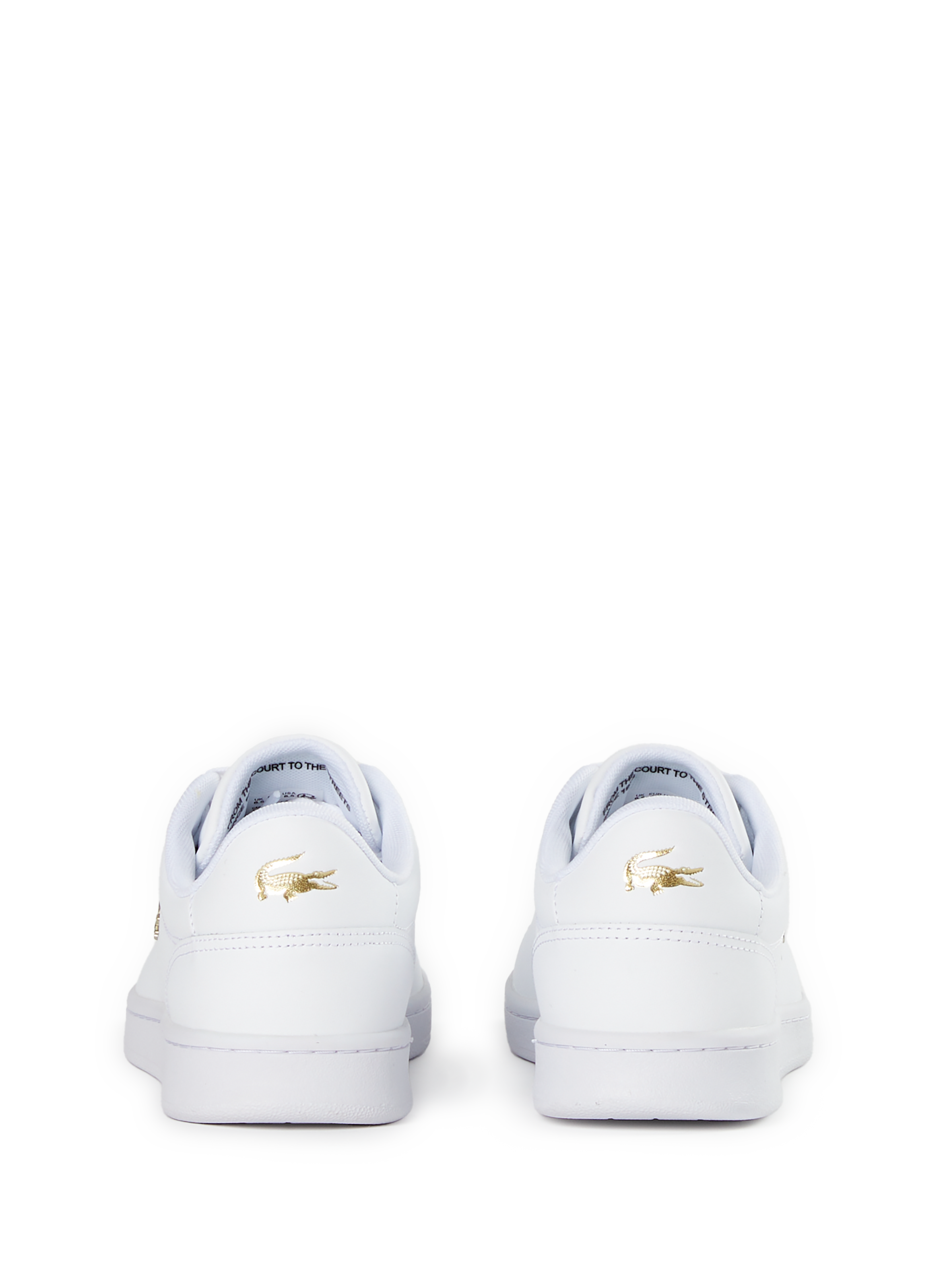 Carnaby leather sneakers LACOSTE White