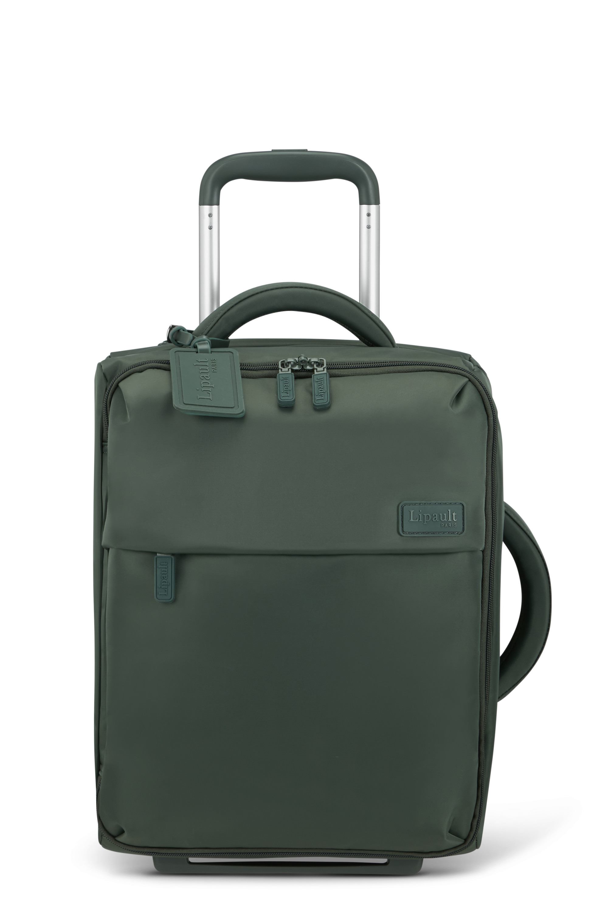 Foldable plume valise 2 roues taille s LIPAULT PARIS Kaki