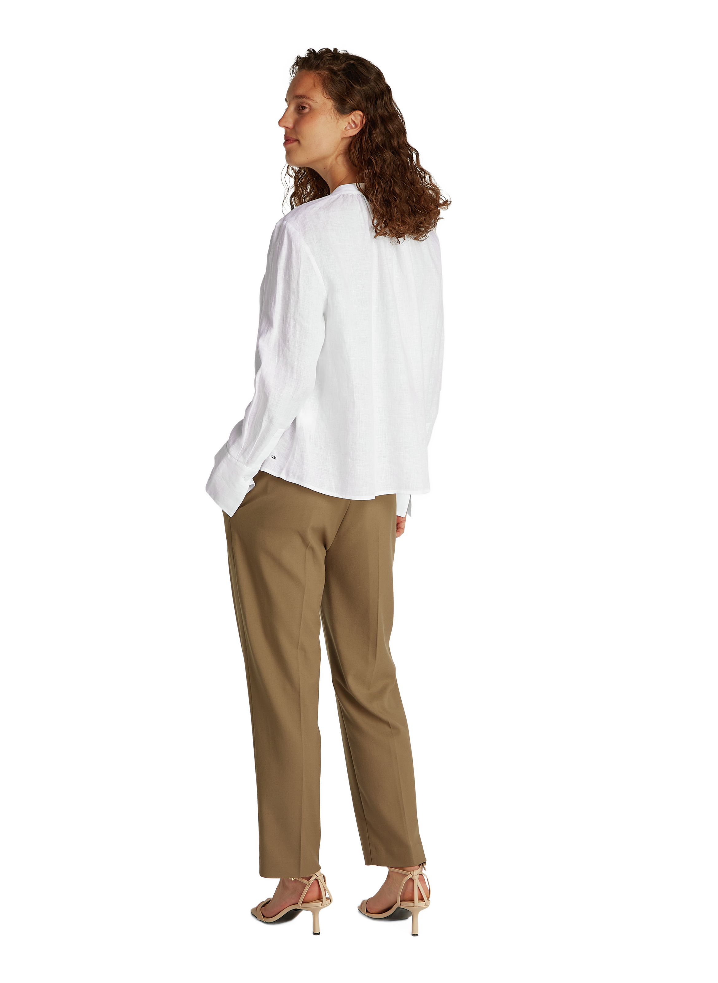 Blouse rayé ample TOMMY HILFIGER Blanc