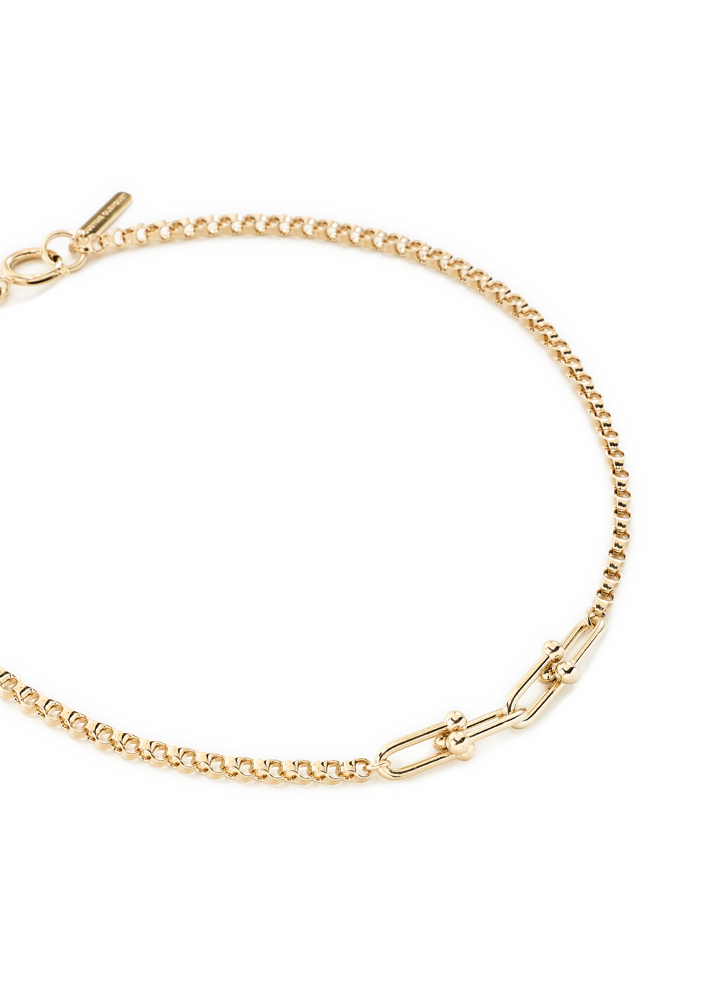 Collier chaîne Hanel JUSTINE CLENQUET Doré