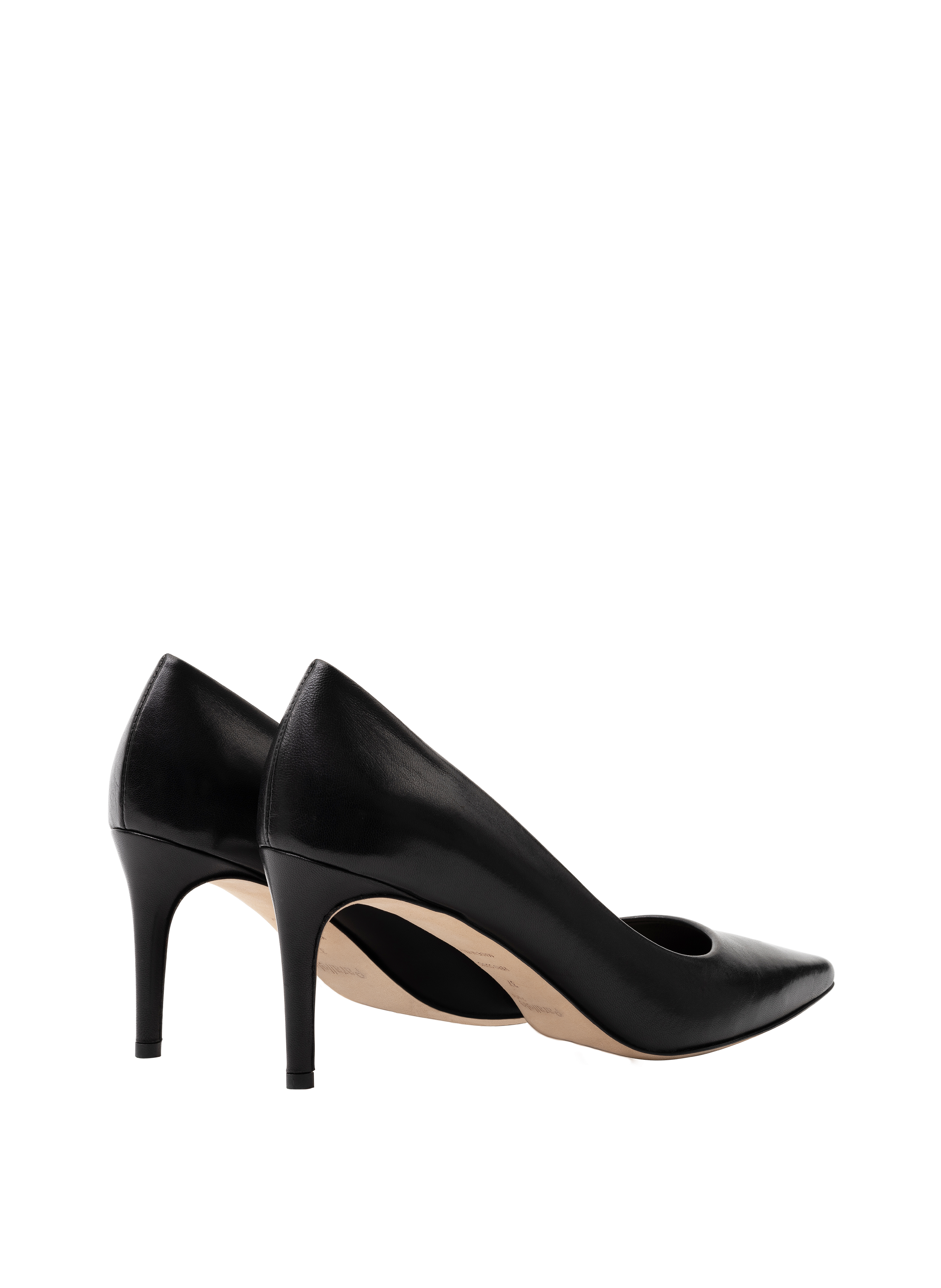 Escarpins yumbi en nappa PARALLELE Noir