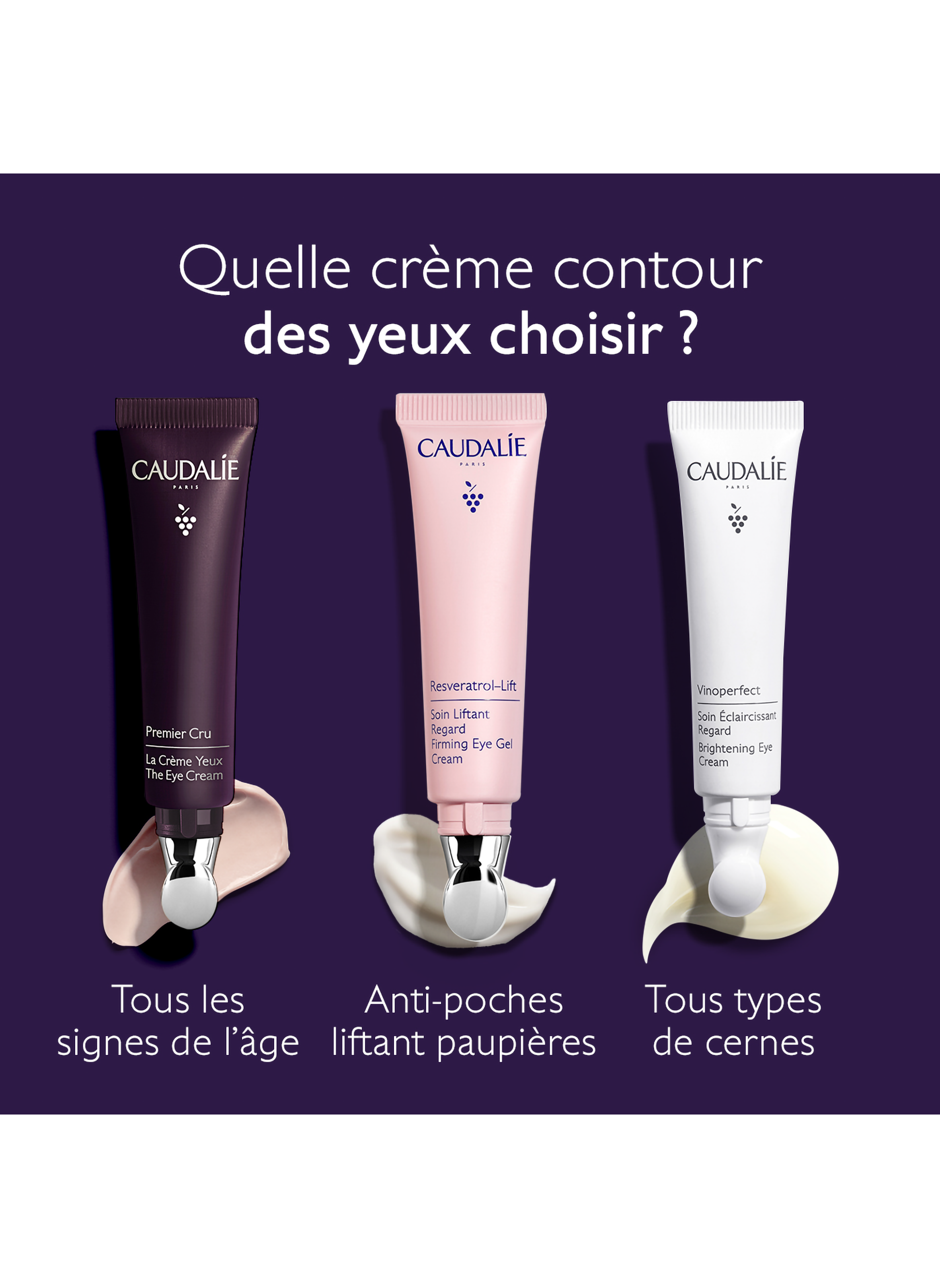 Premier Cru La Crème Yeux CAUDALIE No color