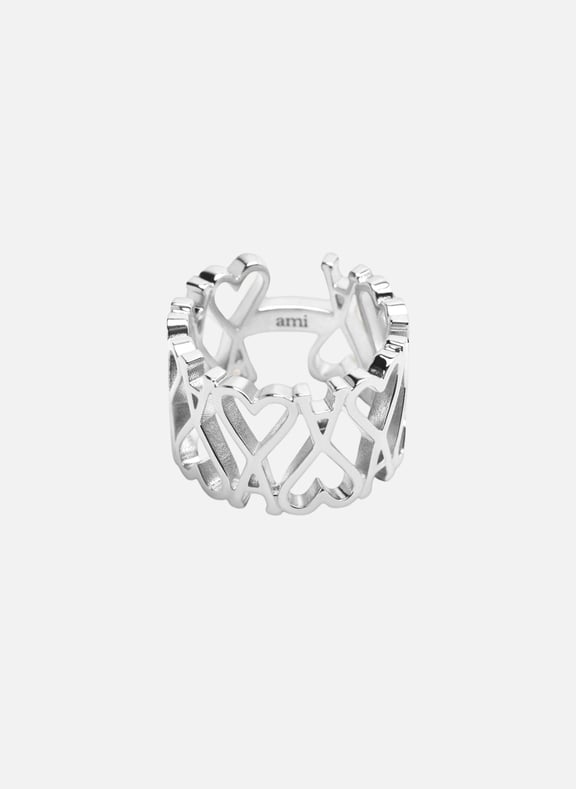 Bague ami de coeur unisexe Argent by AMI PARIS AMI PARIS Bague ami de coeur unisexe Argent