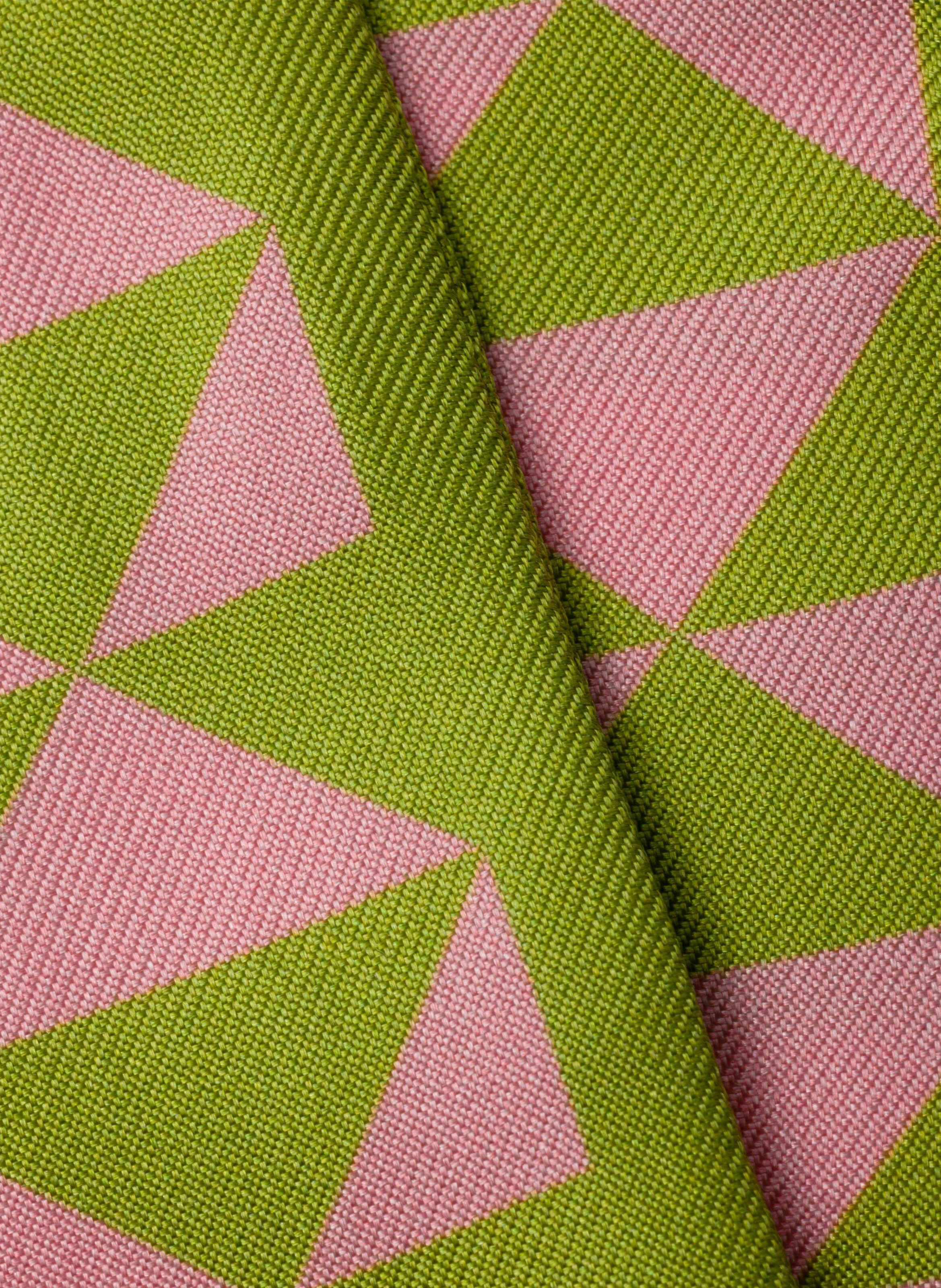 Foulard fin en sergé de soie imprimé PRADA Vert