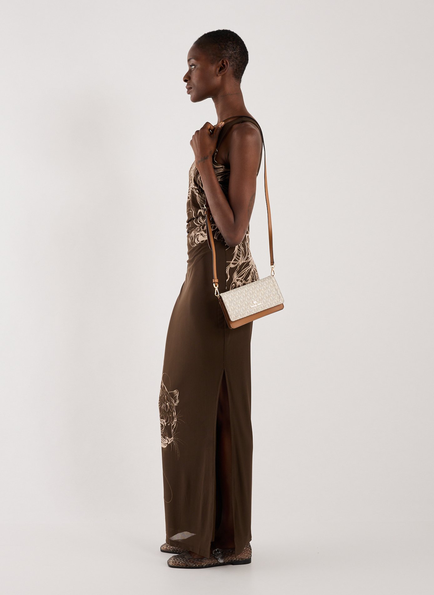 Sac à bandoulière Jet set charm  MICHAEL KORS Blanc