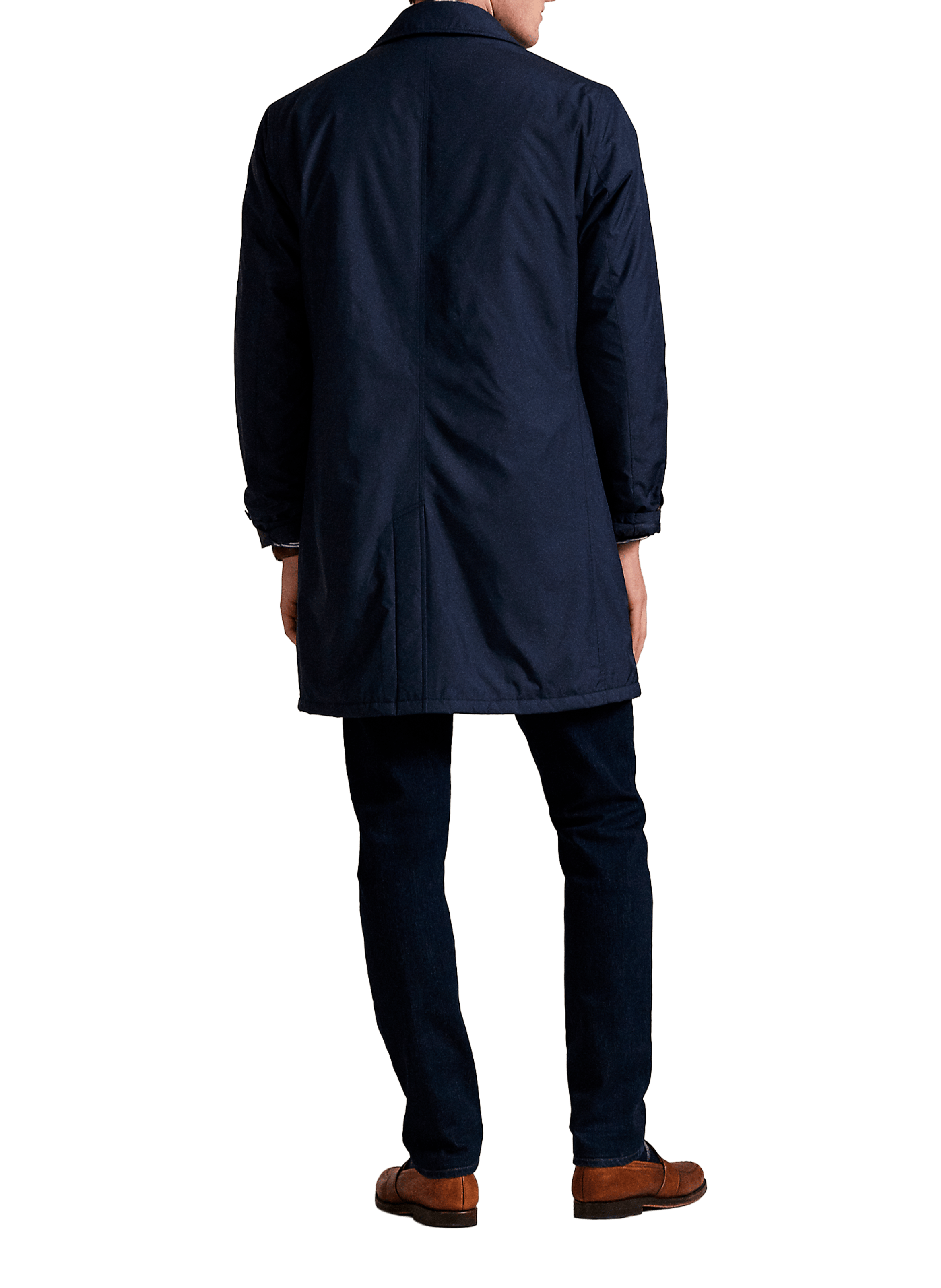 Straight jacket with classic collar POLO RALPH LAUREN Blue