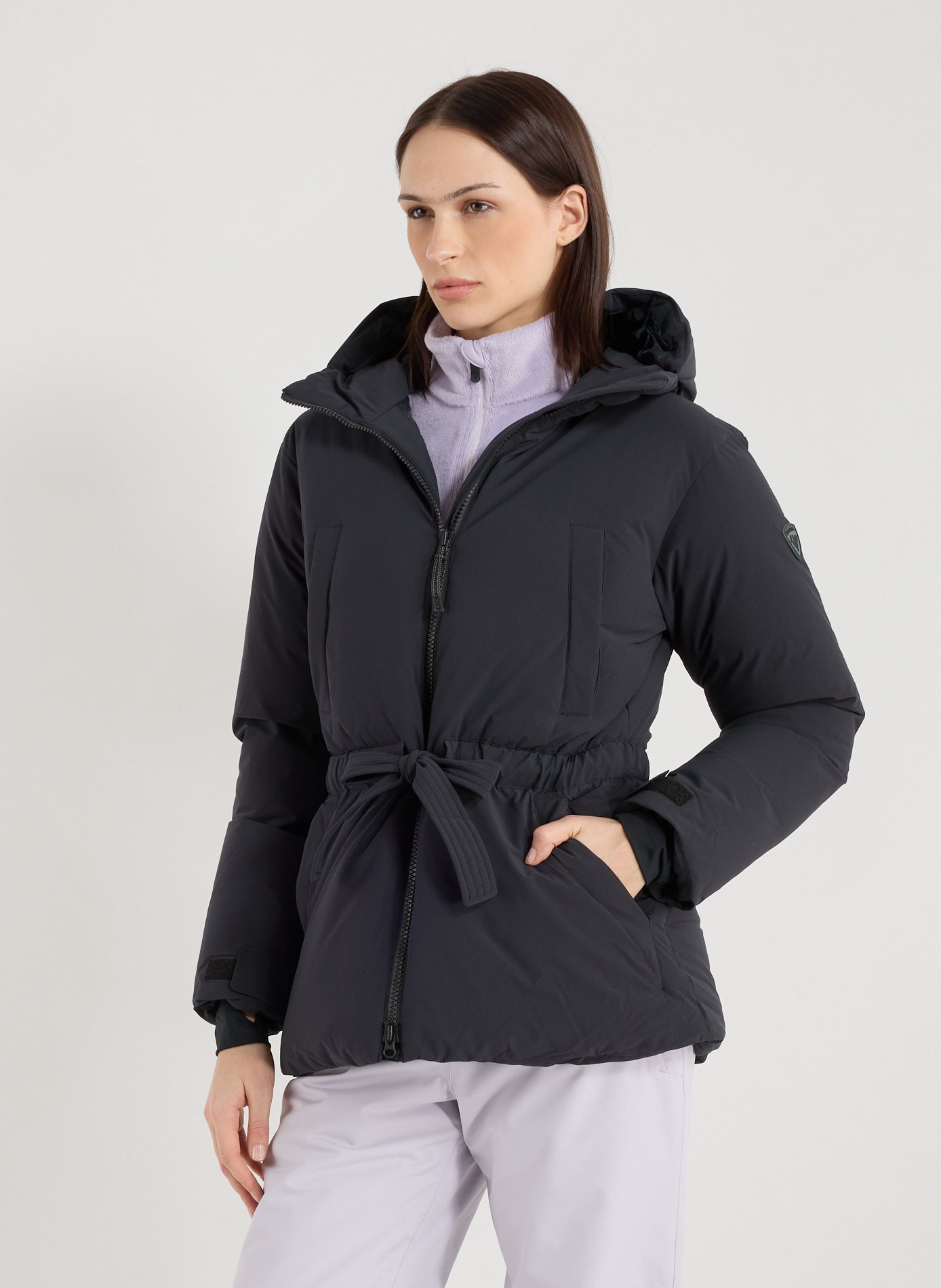 ROSSIGNOL Fitted Parka Chavanette Black