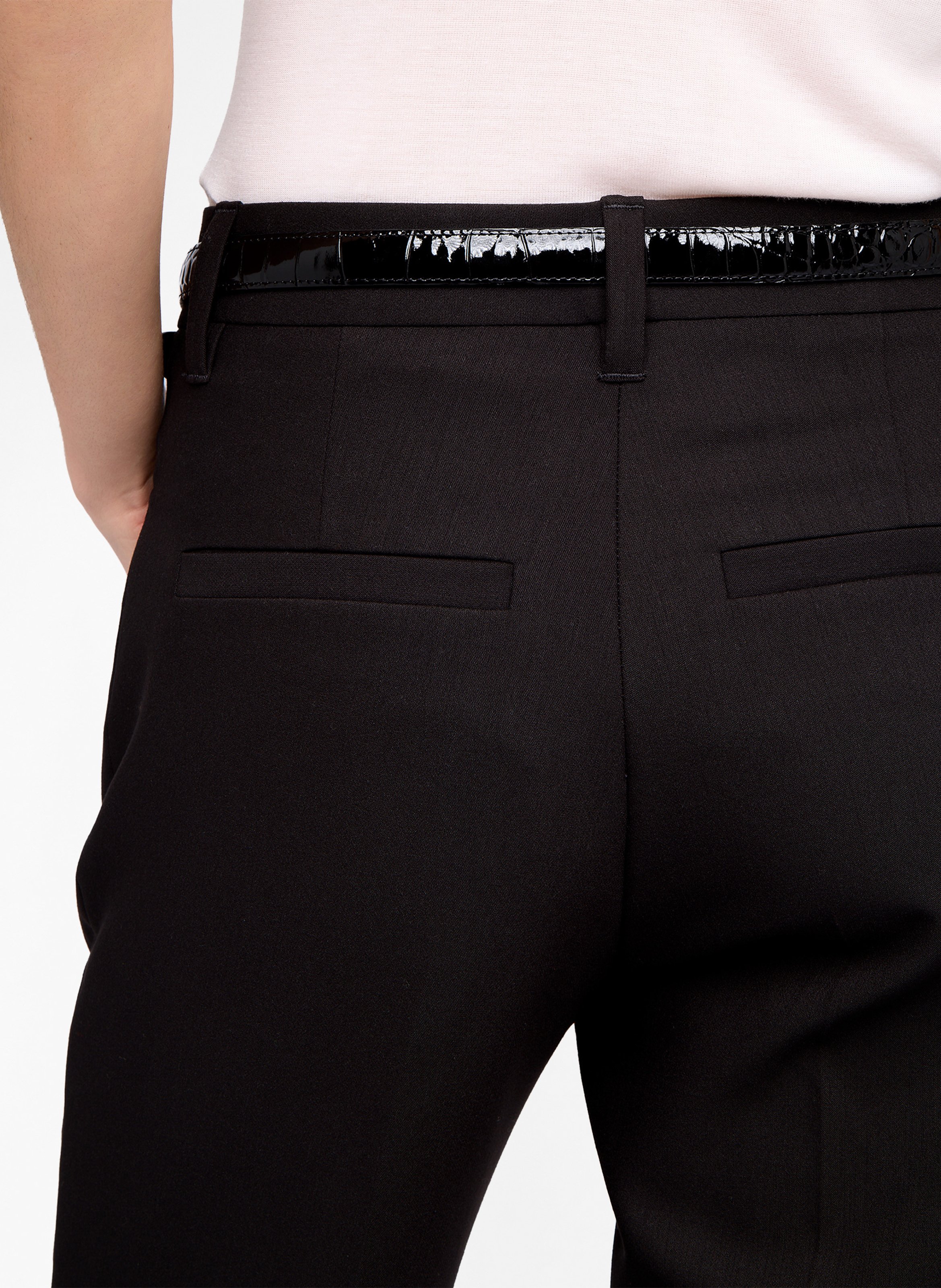 Pantalon tailleur droit pistol ZADIG&VOLTAIRE Noir