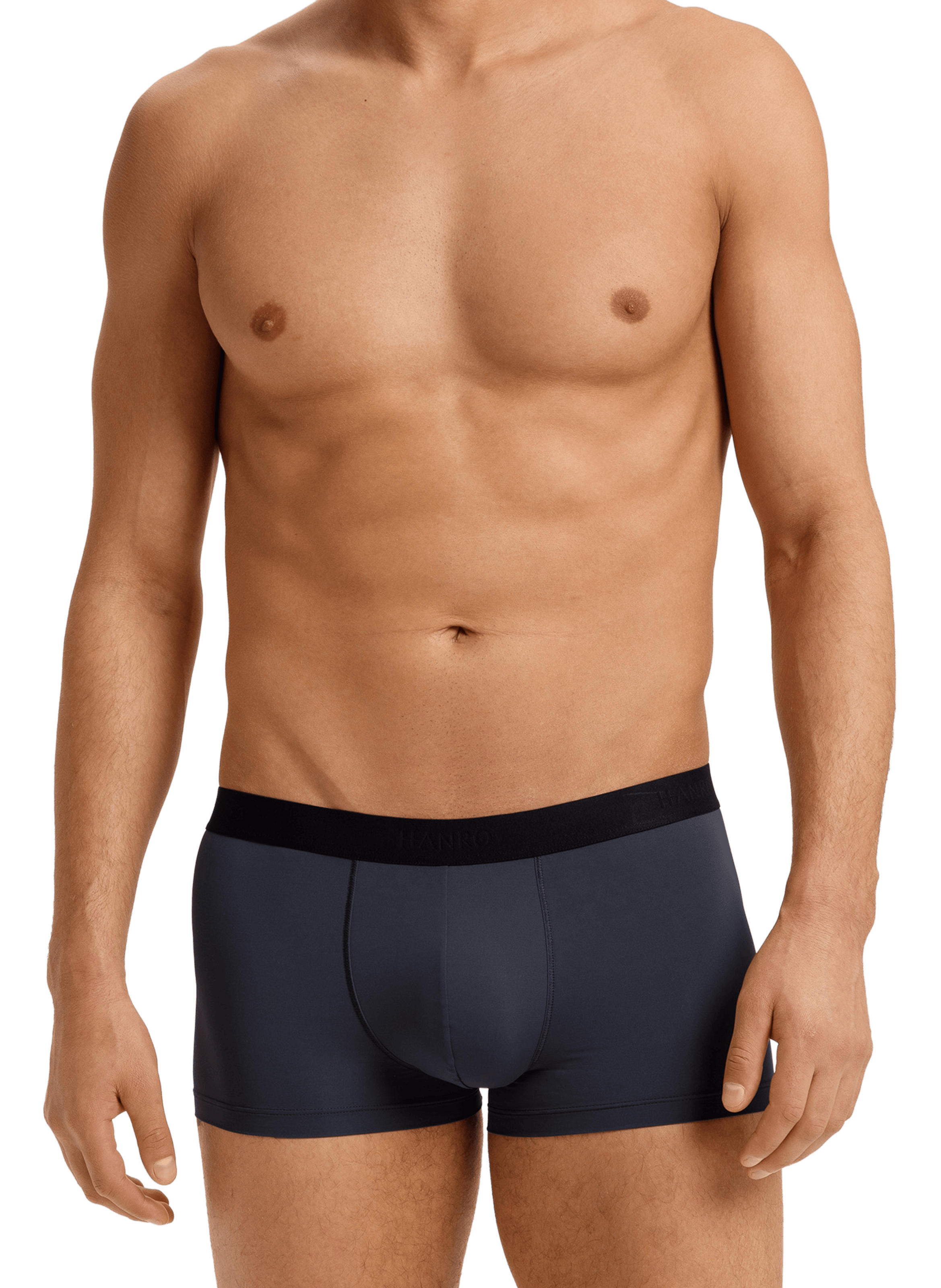 Boxer shorts with logo HANRO Grey