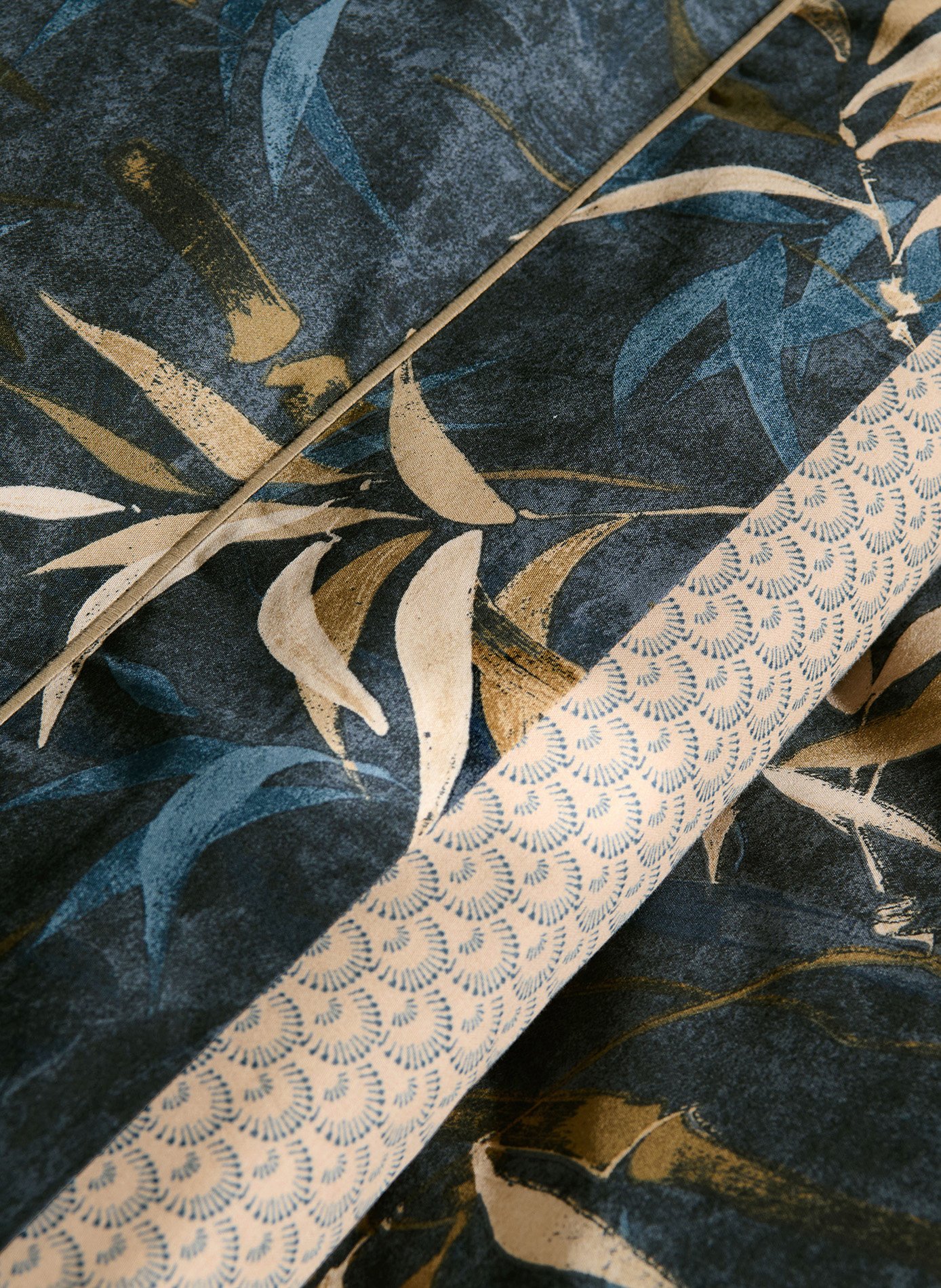 HOUSSE DE COUETTE Contemplation ANNE DE SOLENE Bleu