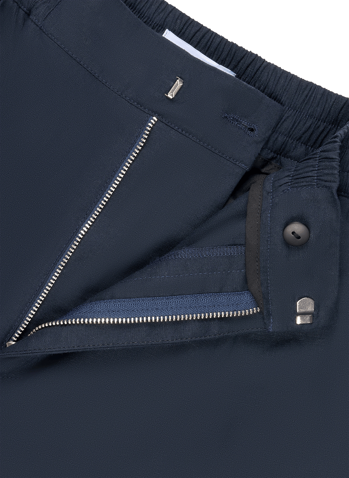 Pantalon Lebouis en coton et lin mélangé MAISON LABICHE Bleu